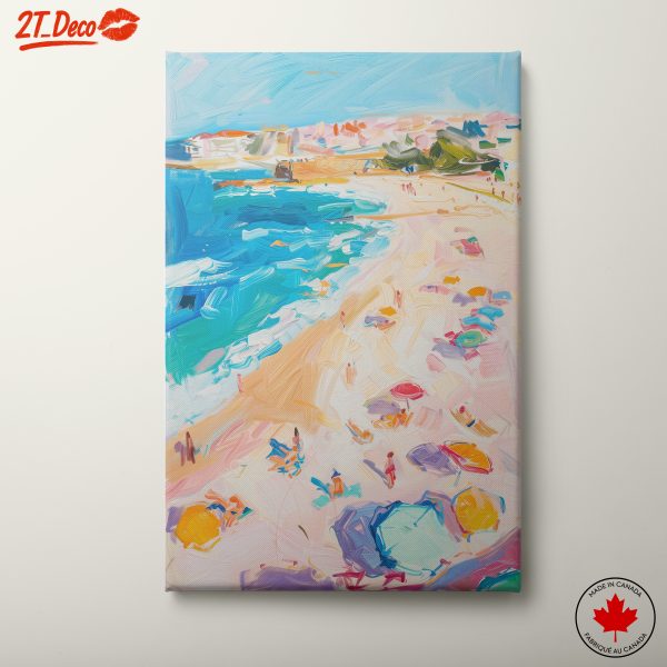 Vibrant Coastal Beach Landscape 2