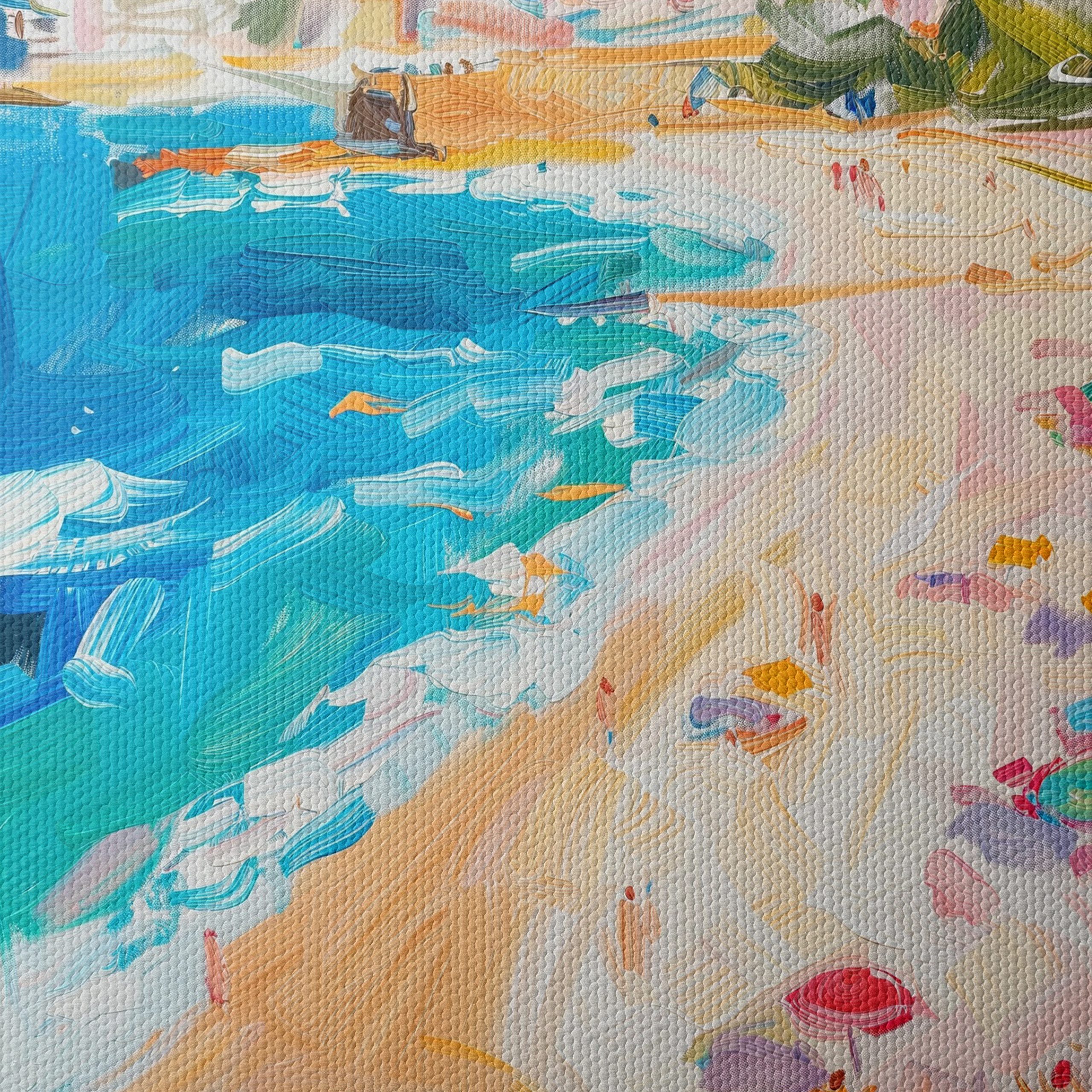 Vibrant Coastal Beach Landscape 2 - Image 4