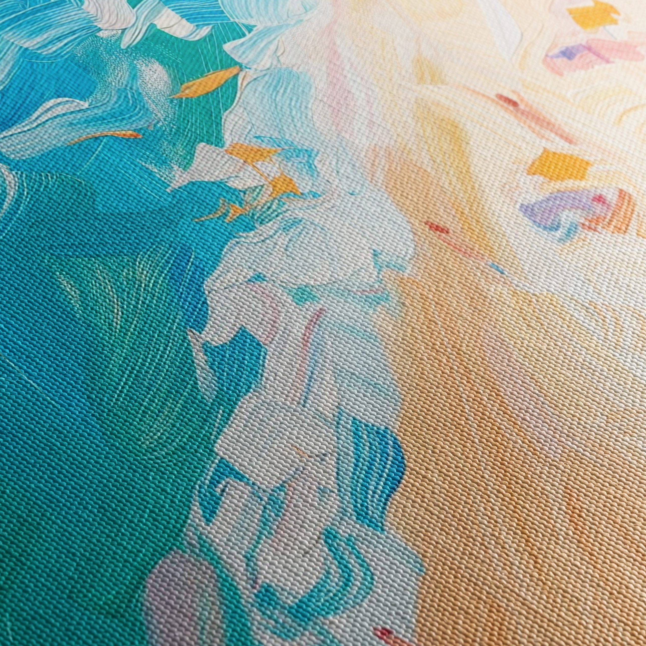 Vibrant Coastal Beach Landscape 2 - Image 5