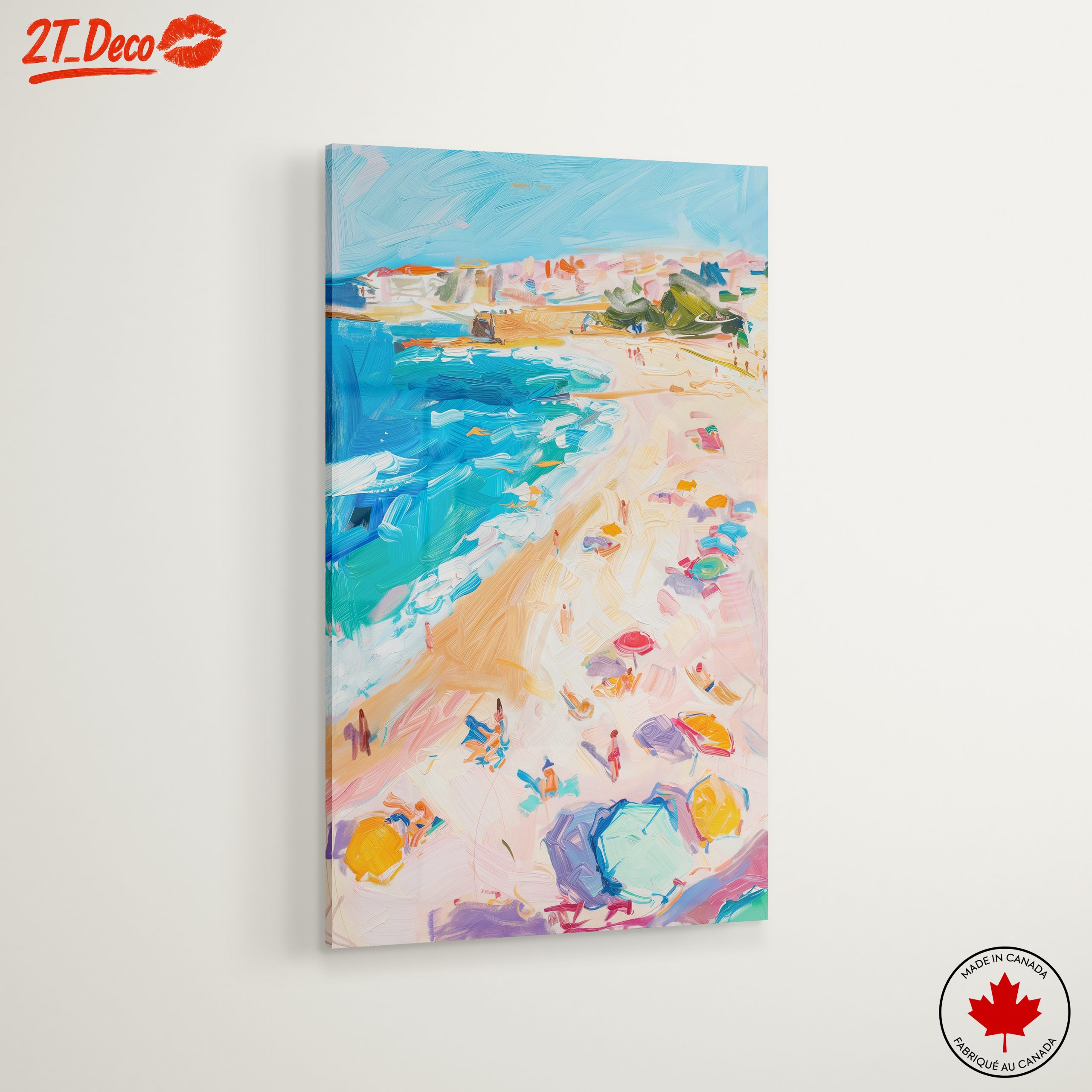 Vibrant Coastal Beach Landscape 2 - Image 6