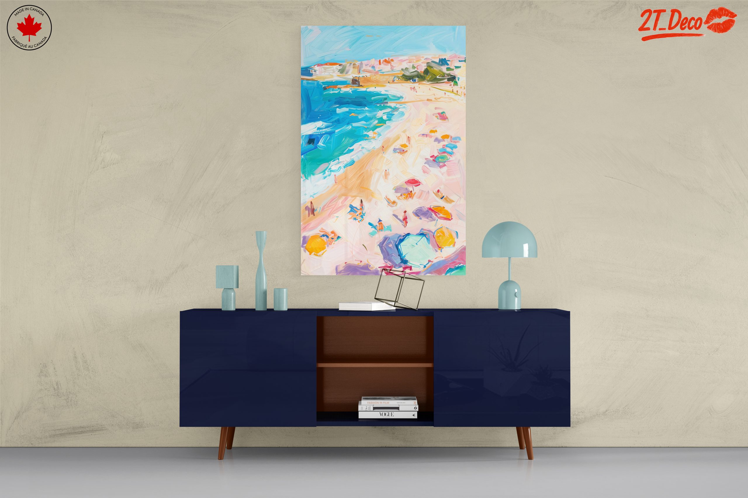Vibrant Coastal Beach Landscape 2 - Image 8