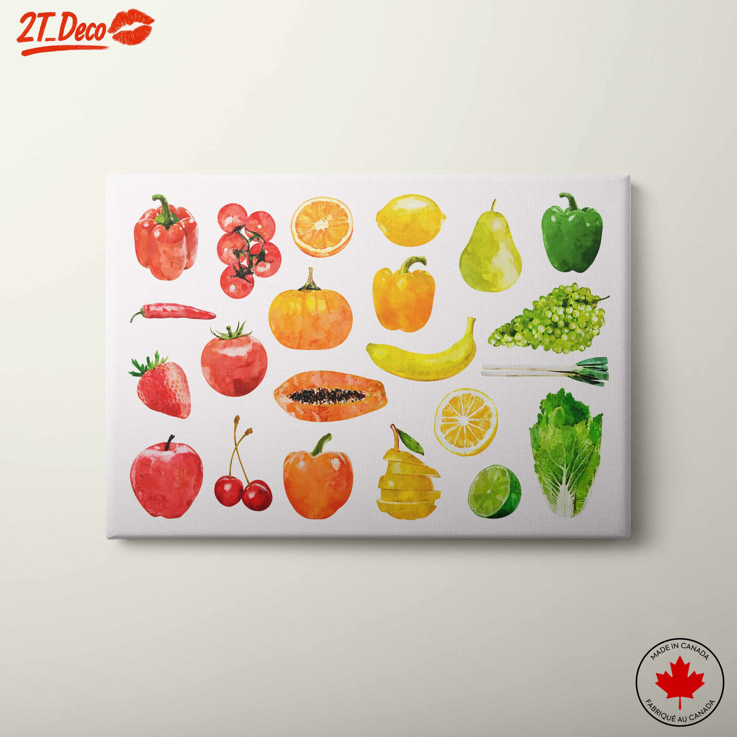 Colorful Abstract Food Illustrations 3