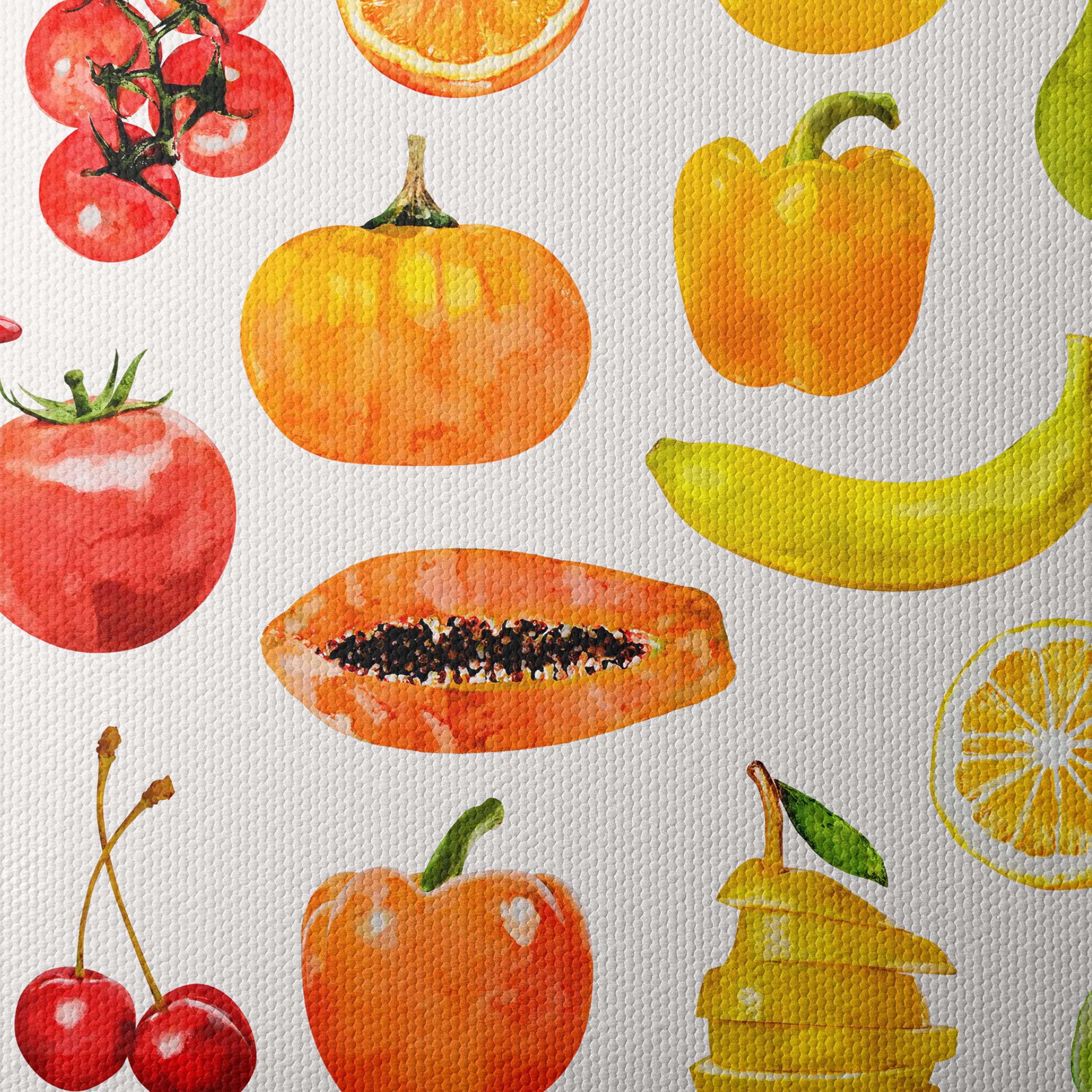 Colorful Abstract Food Illustrations 3 - Image 4