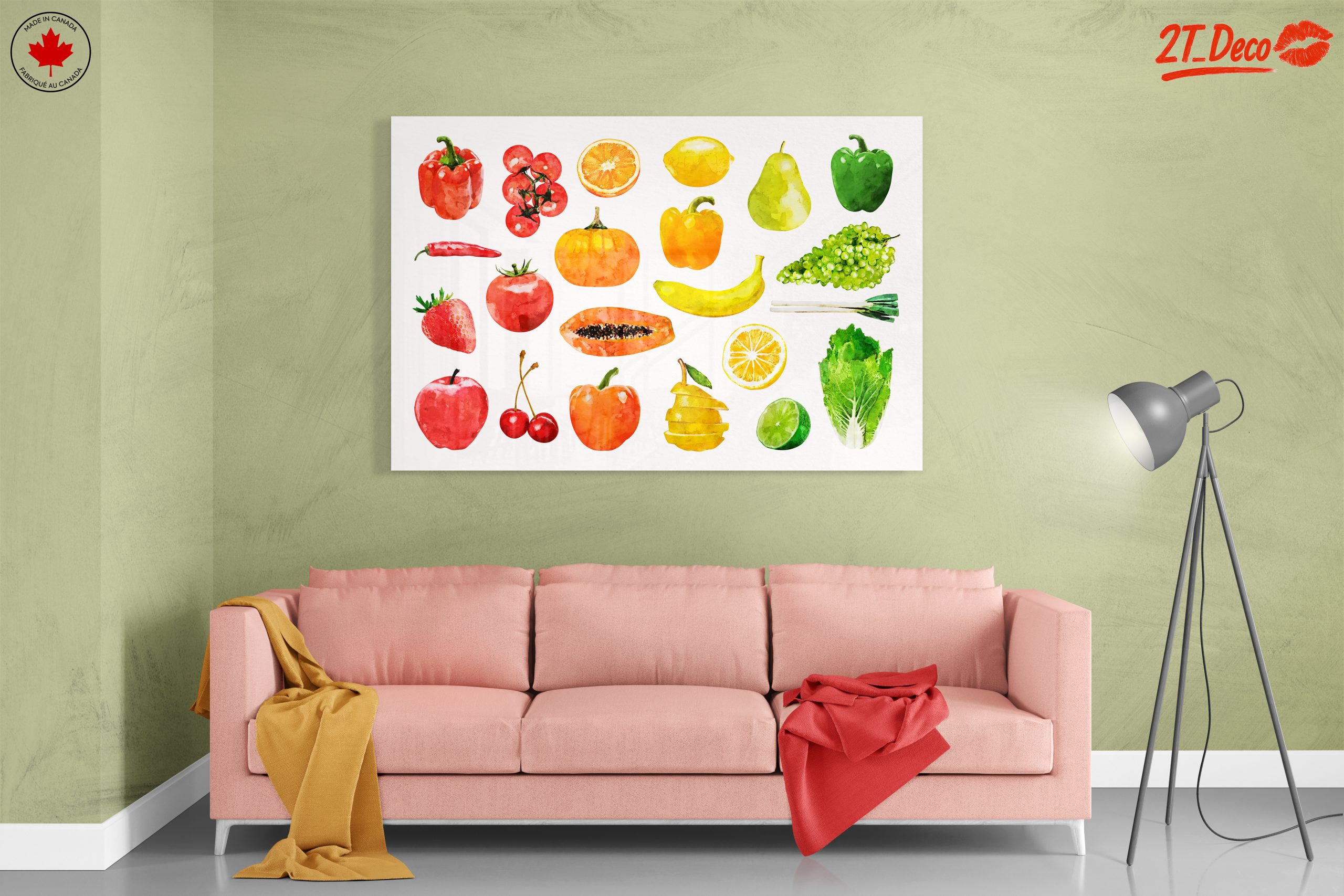 Colorful Abstract Food Illustrations 3 - Image 7