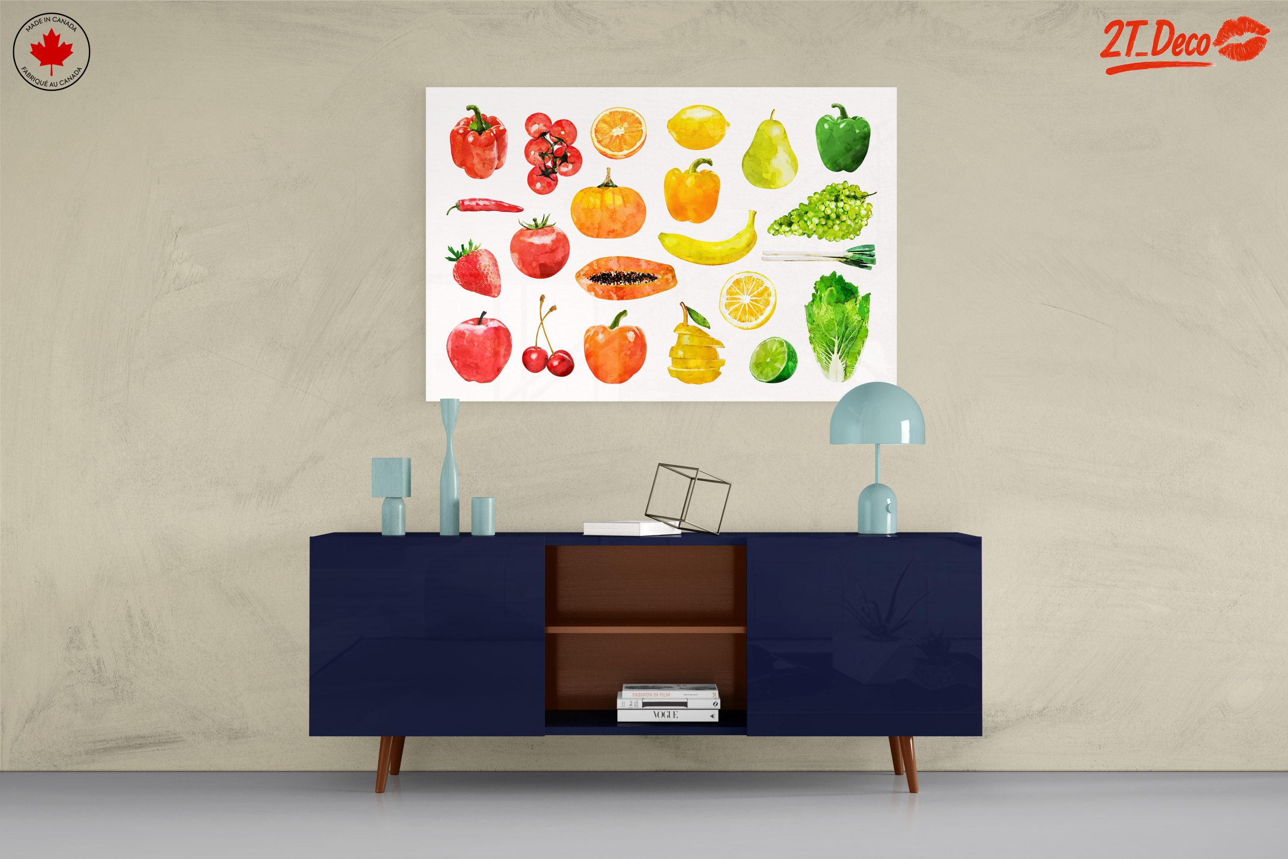 Colorful Abstract Food Illustrations 3 - Image 8