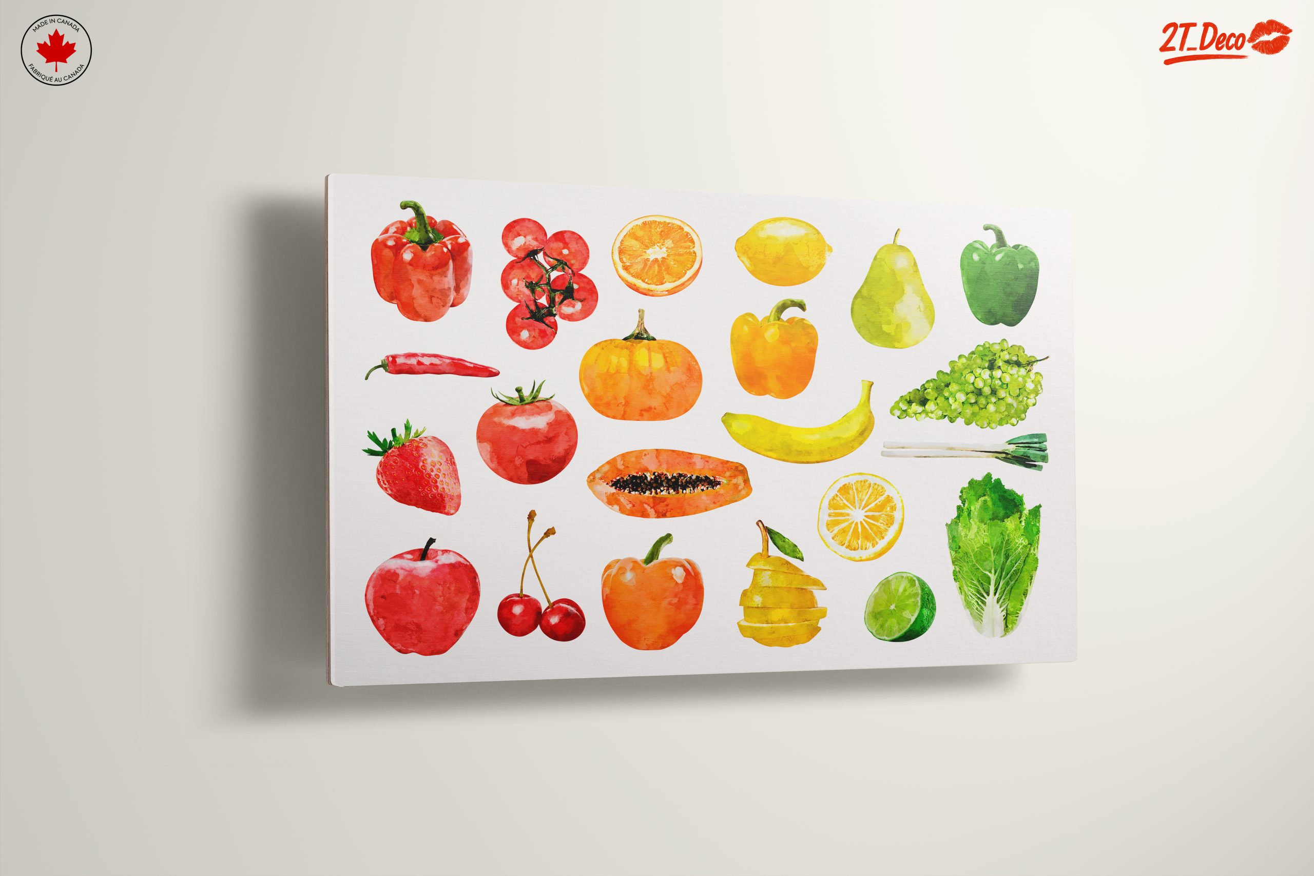 Colorful Abstract Food Illustrations 3 - Image 13