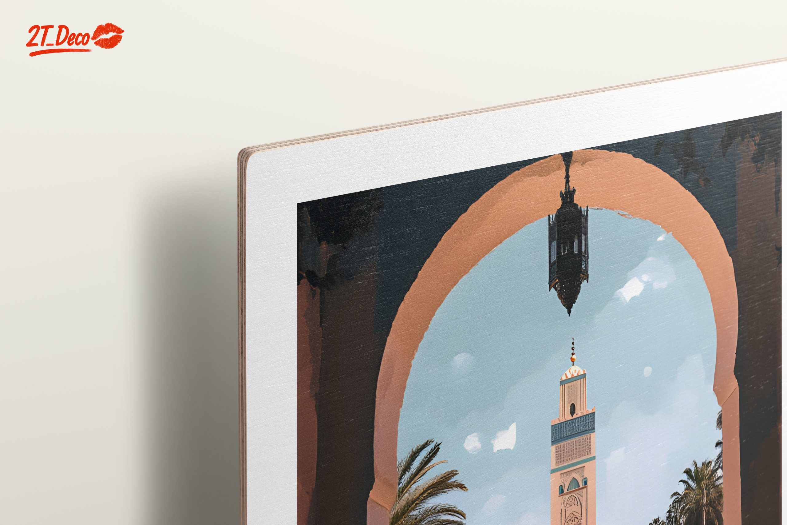 Casablanca Architectural Scene Art - Image 15