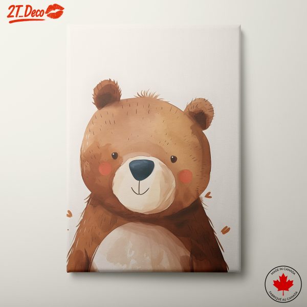 Adorable Bear Illustration for Kids