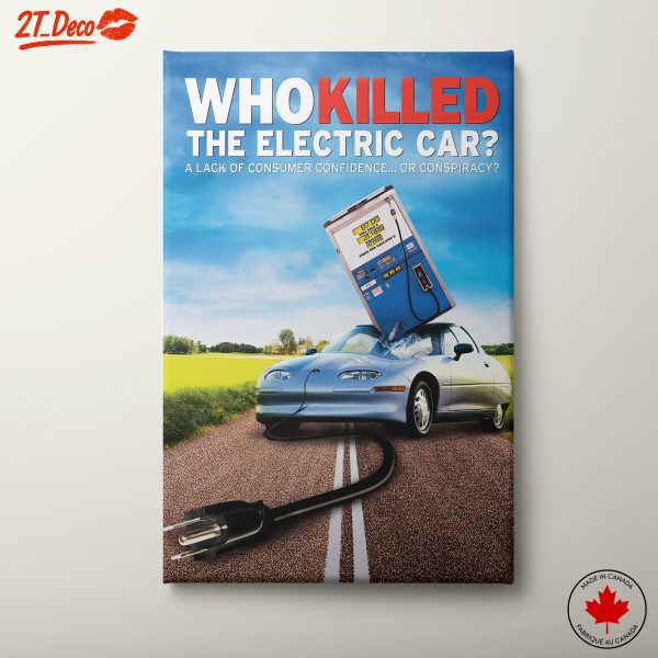 Satirical Art About Electric Cars