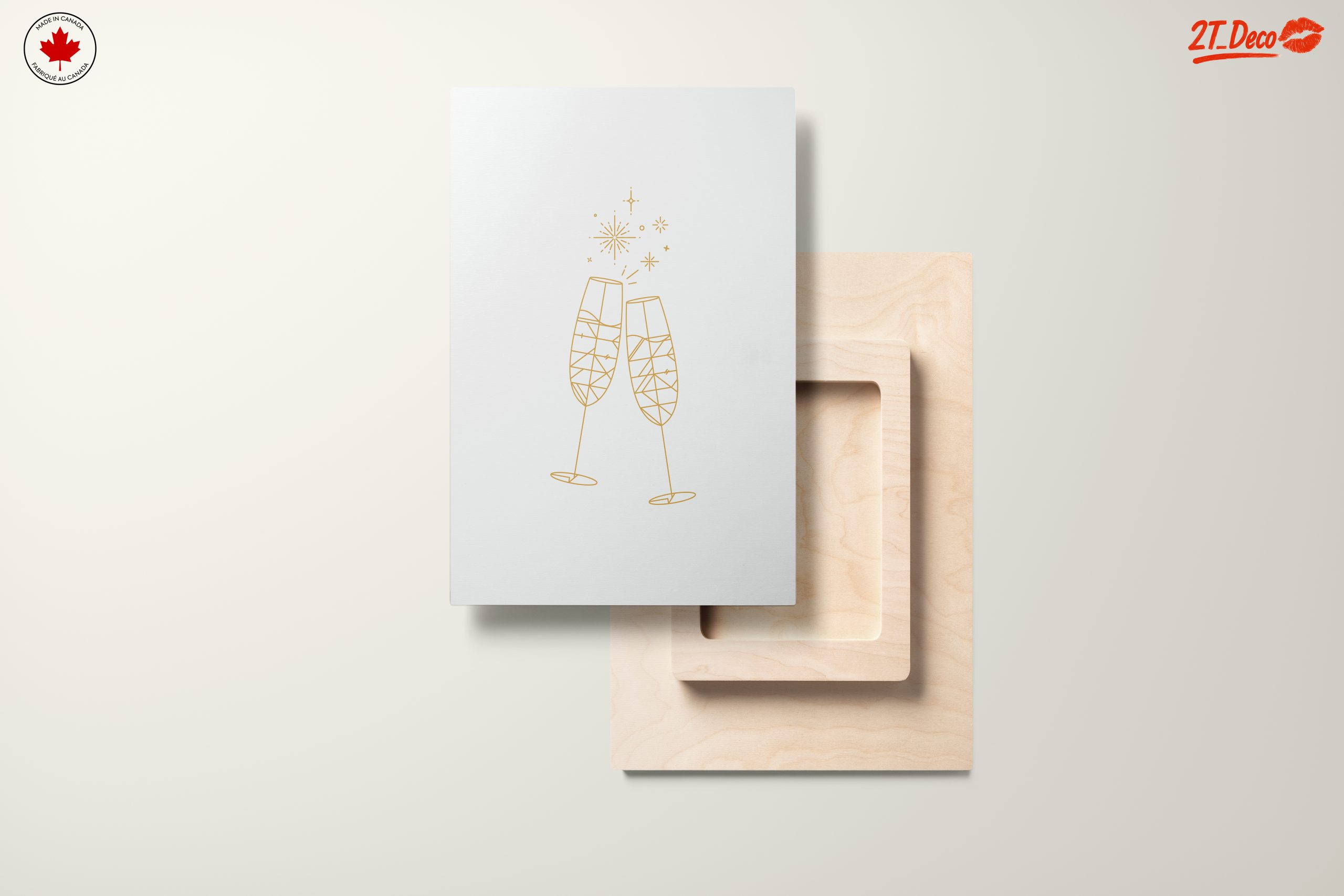 Champagne Toast Celebration Art - Image 11