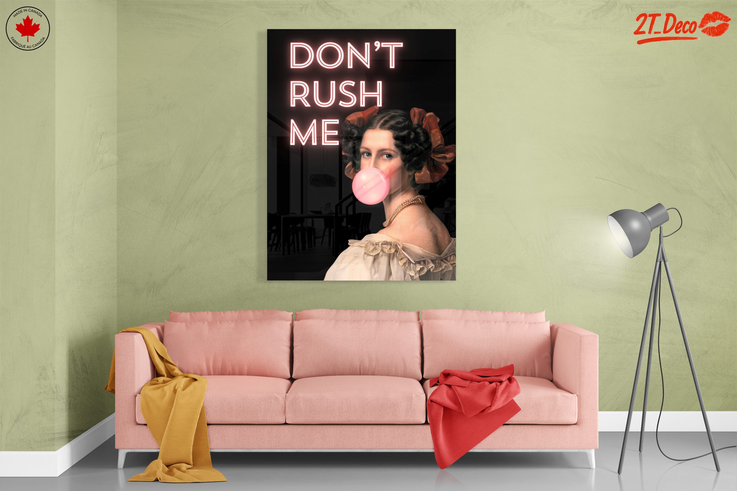 Modern Portrait with Bubblegum - Image 7