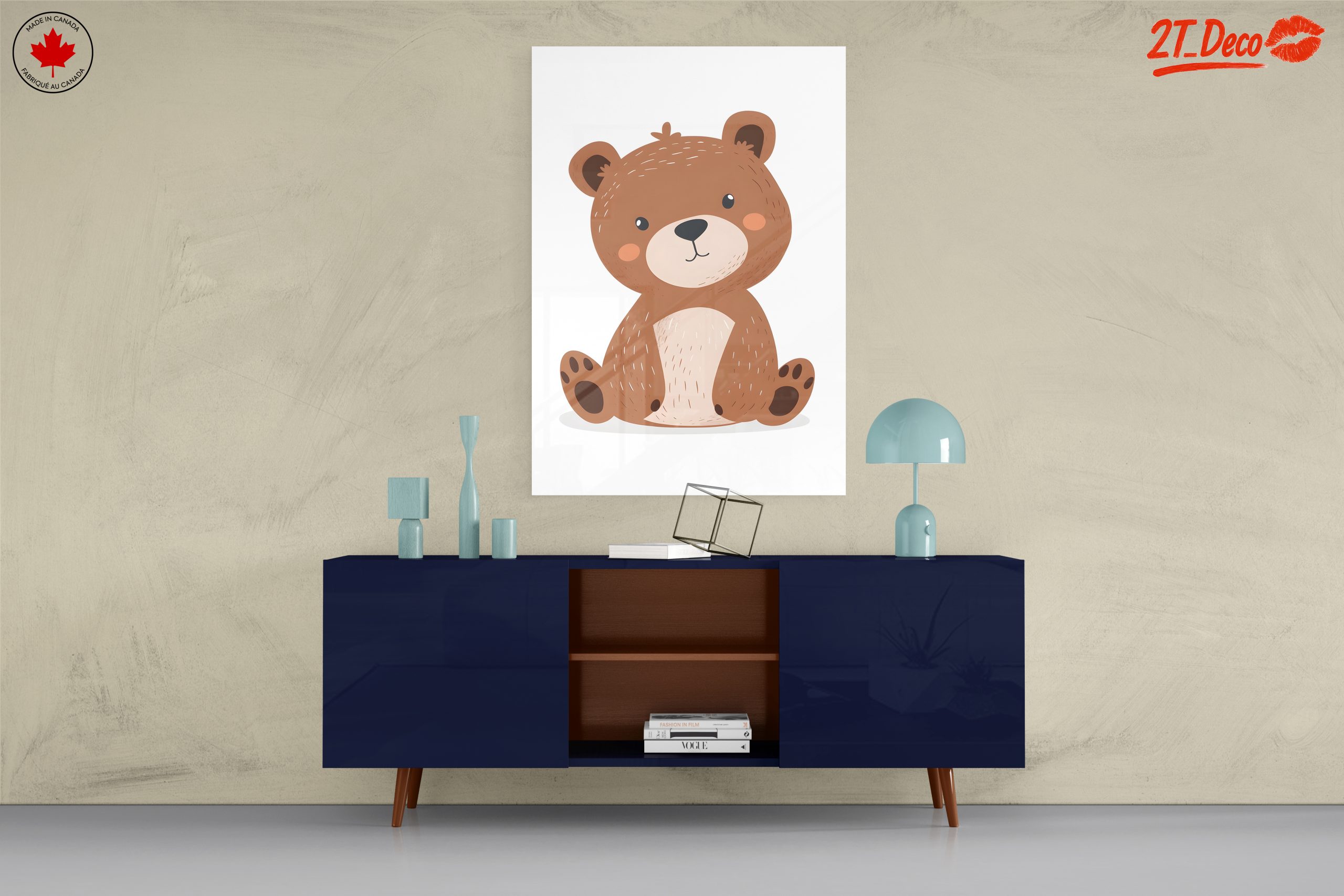 Adorable Bear Illustration Art - Image 8