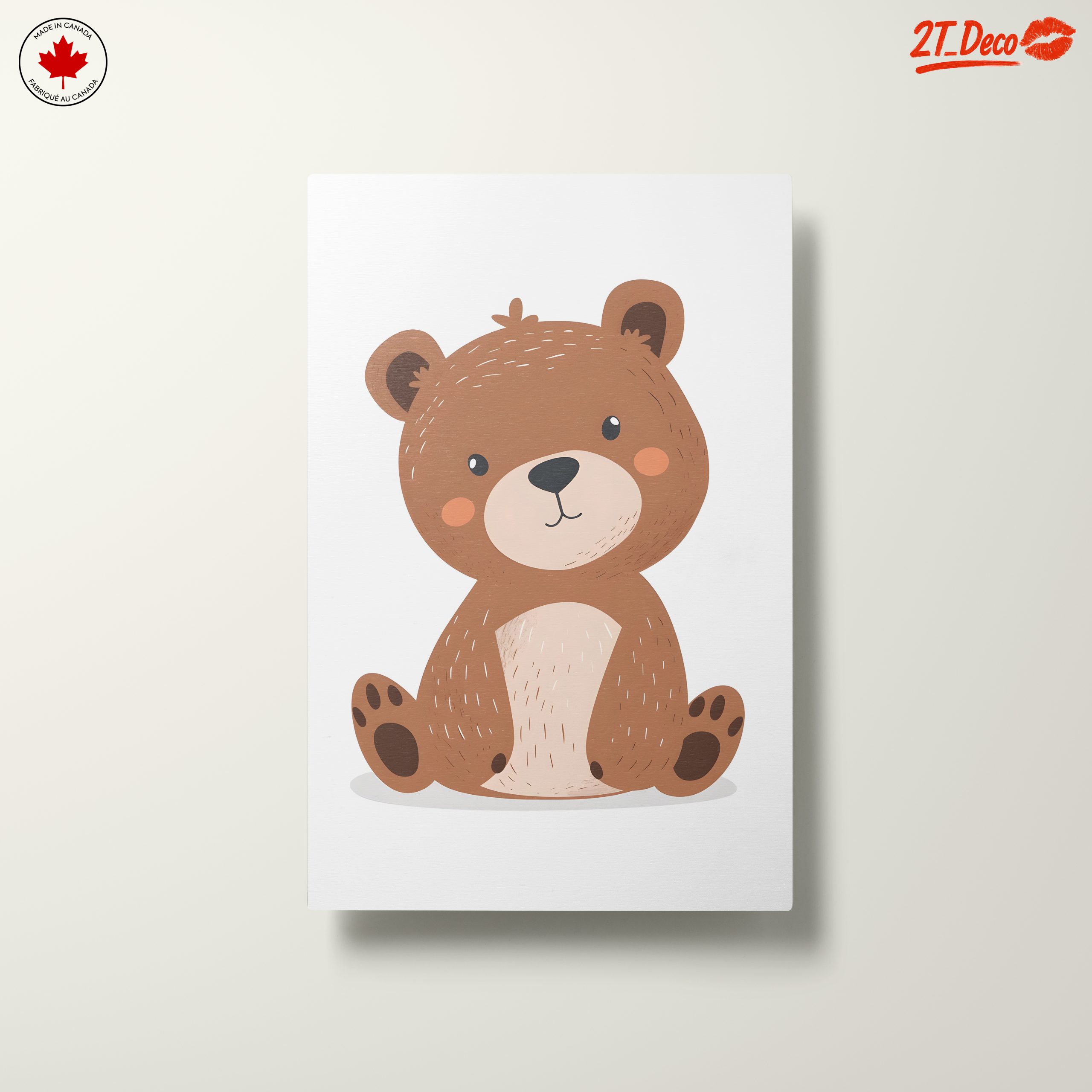 Adorable Bear Illustration Art - Image 10