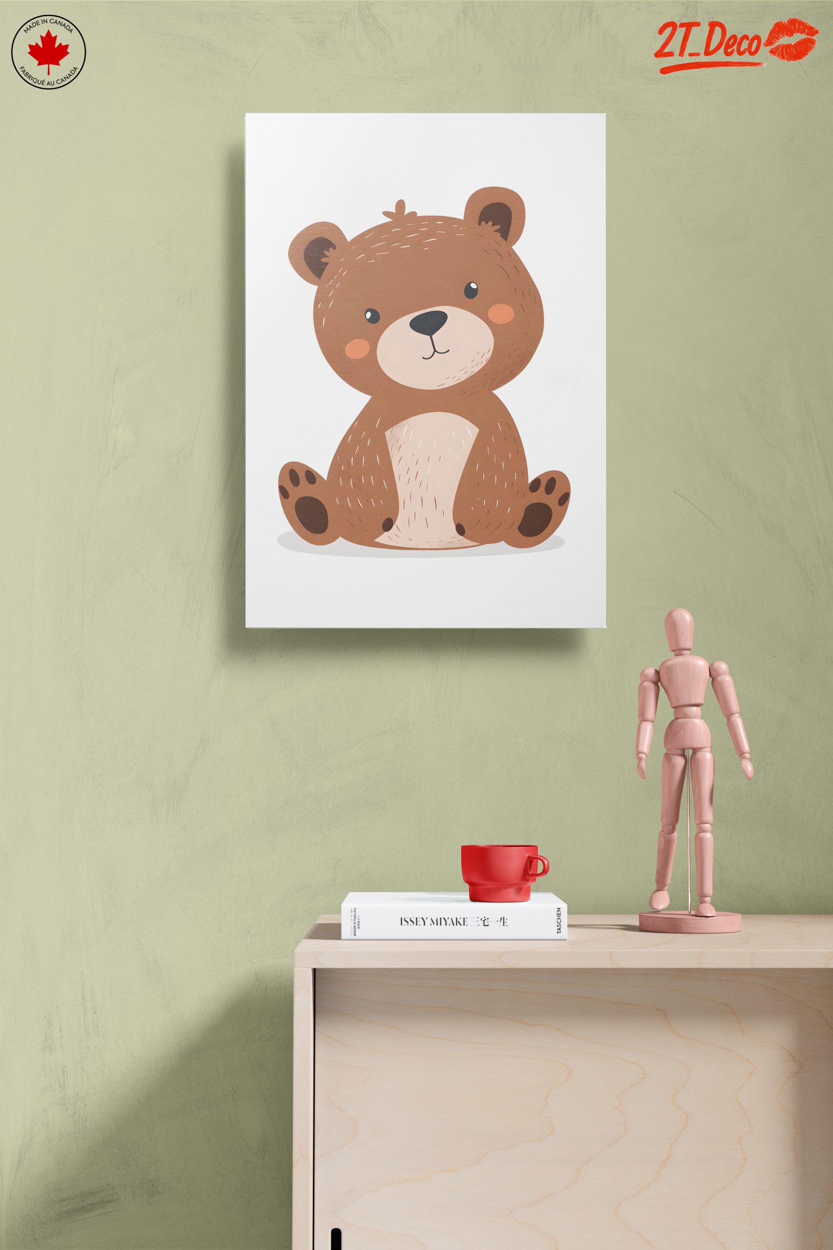 Adorable Bear Illustration Art - Image 14