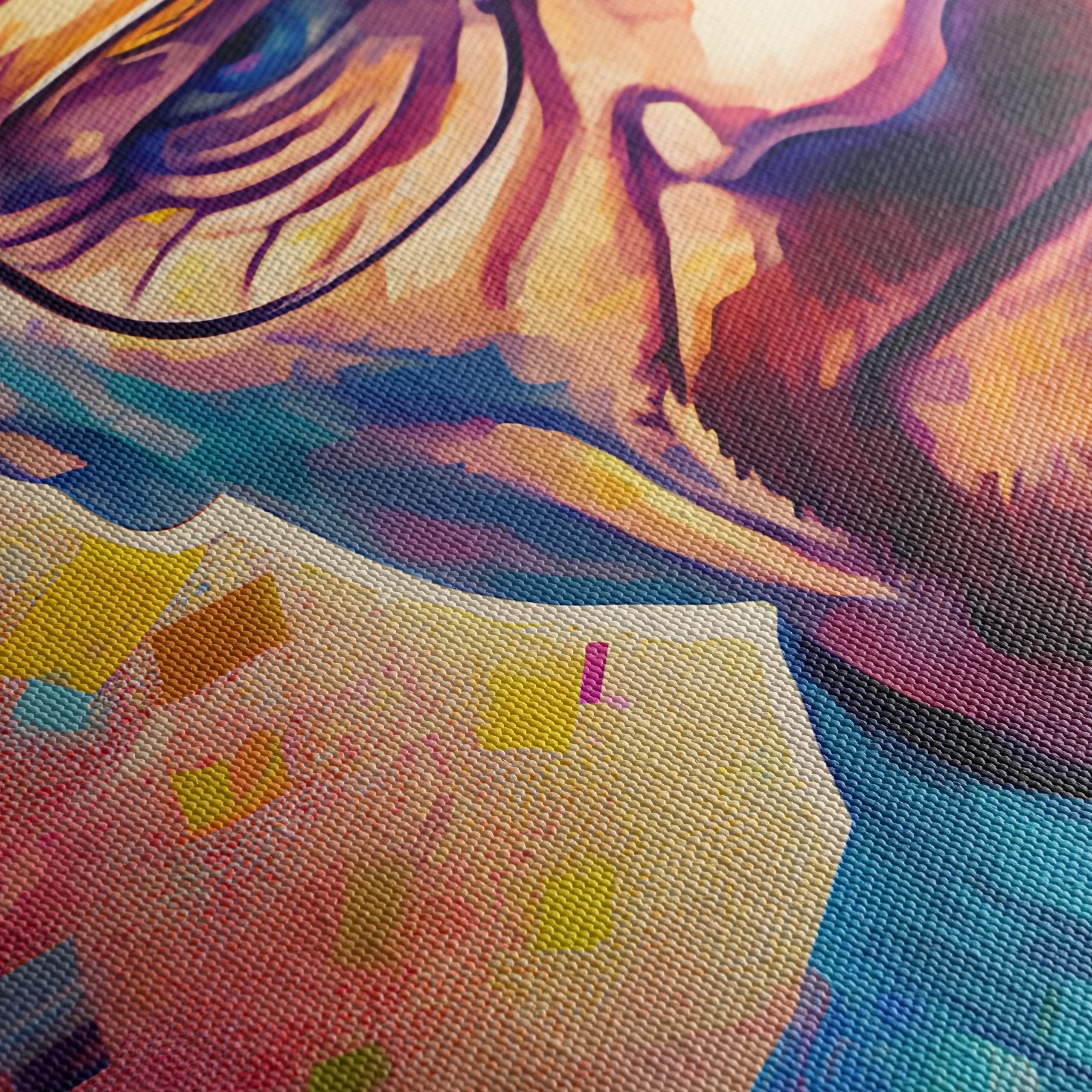 Vibrant Contemporary Character Artwork 5 - Image 5