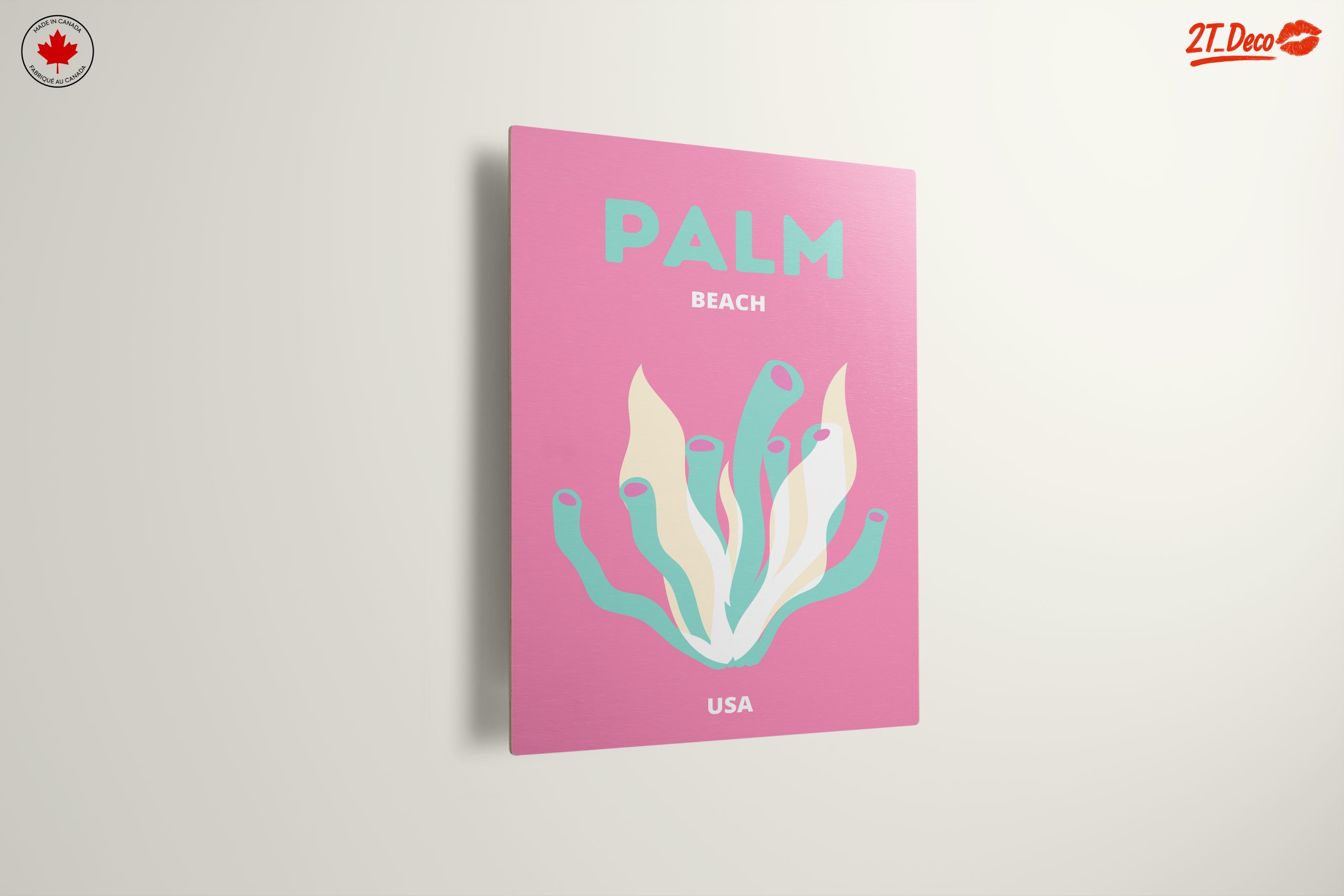 Stylized Botanical Illustration of Palm Beach - Image 13