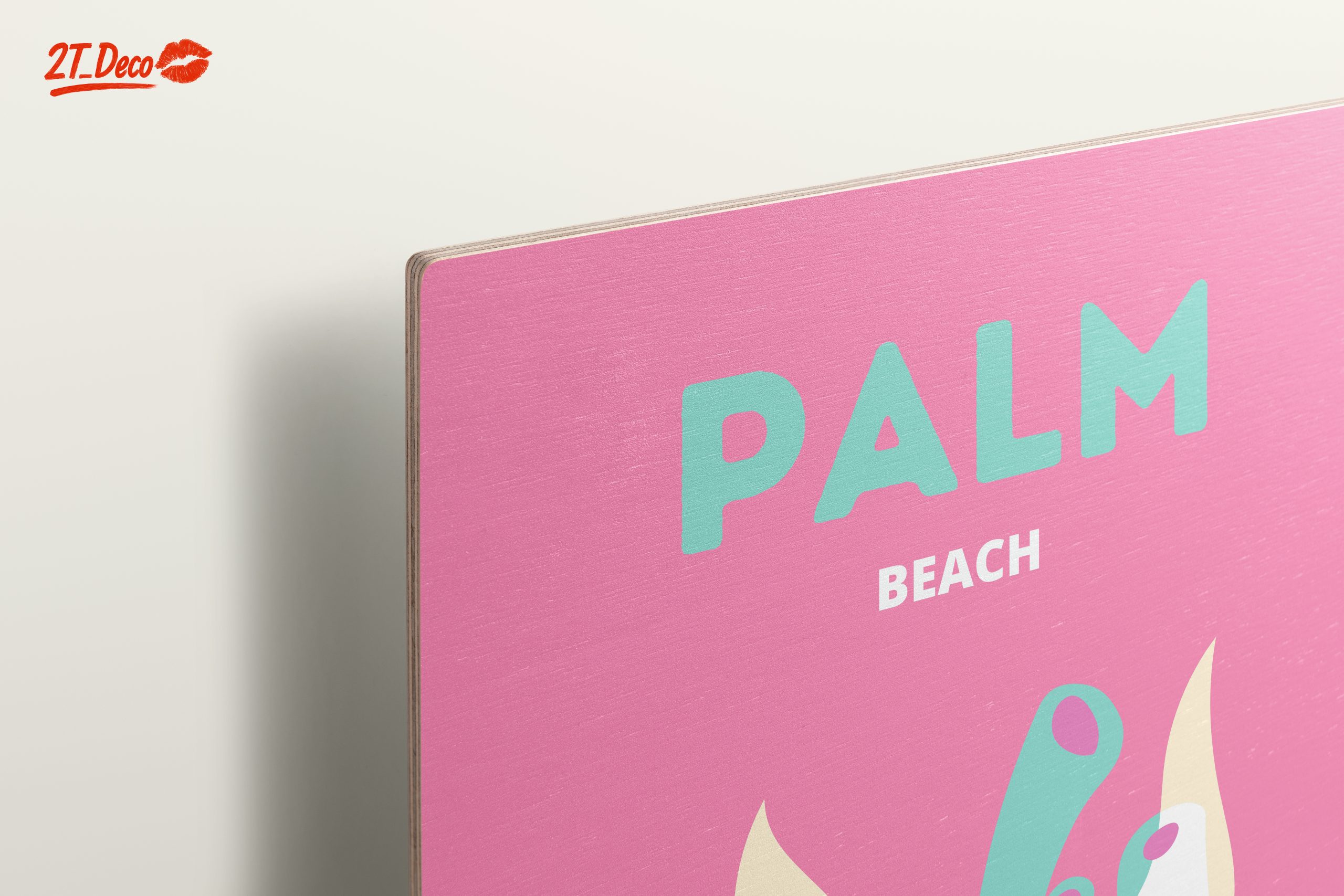 Stylized Botanical Illustration of Palm Beach - Image 15