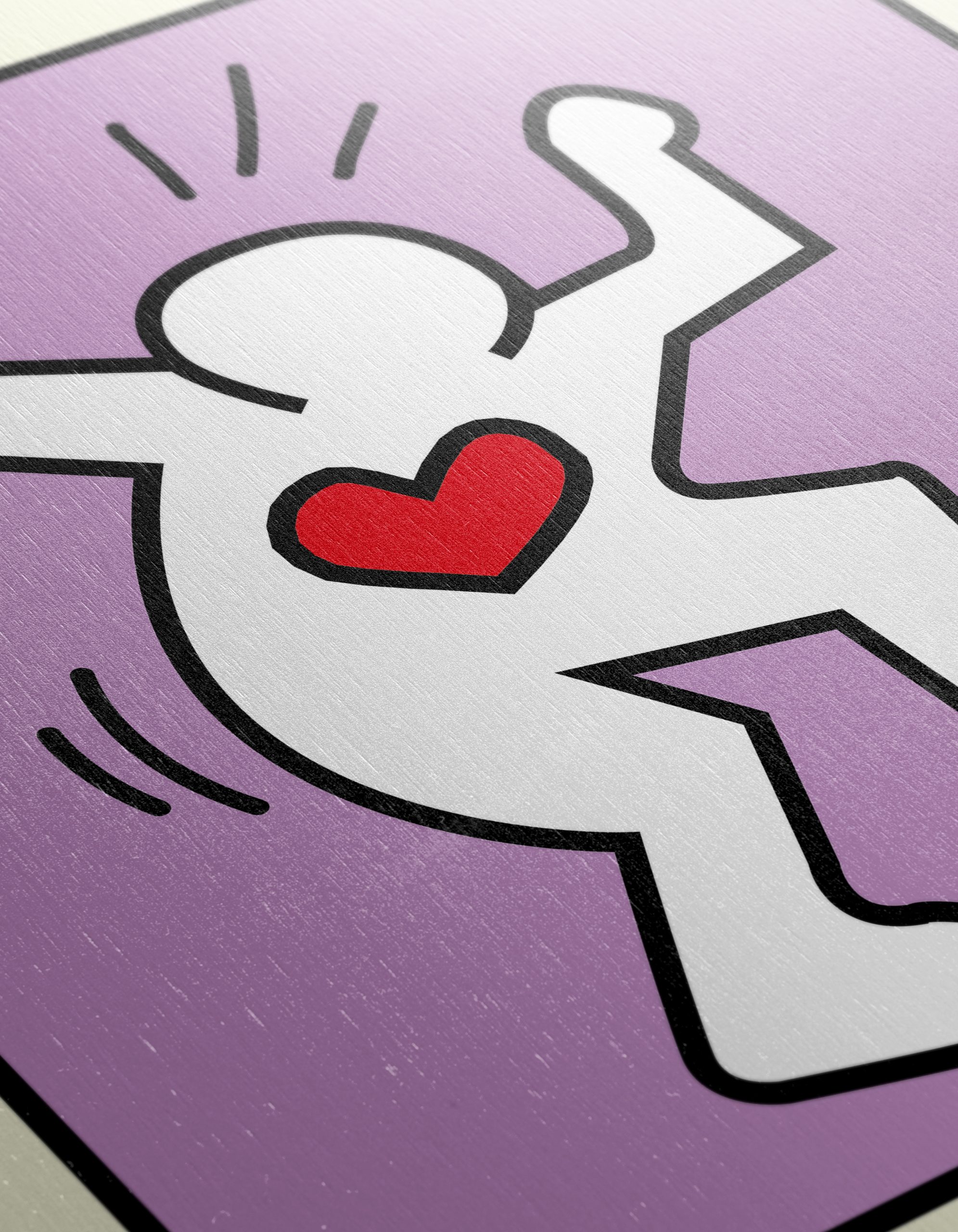 Colorful Contemporary Pop Art with Heart Motif - Image 12