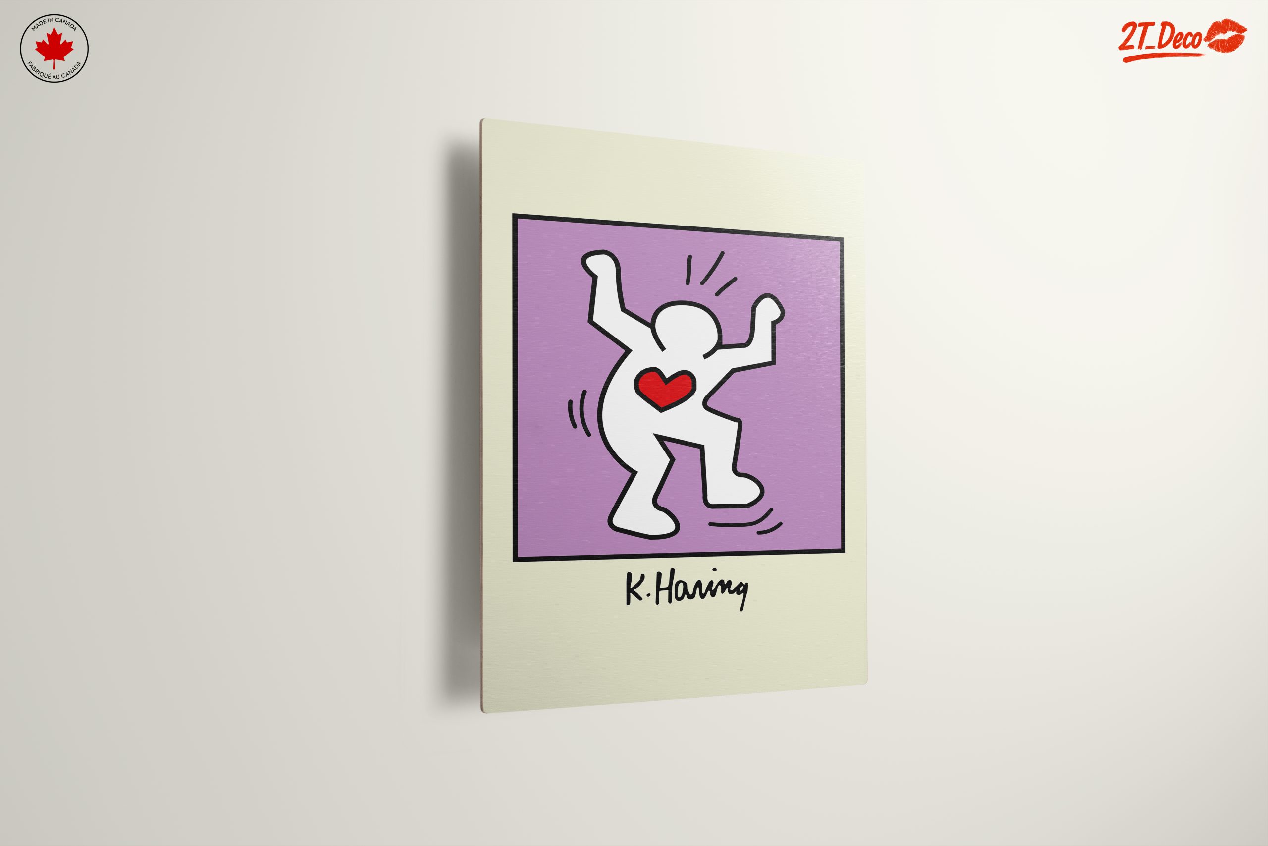 Colorful Contemporary Pop Art with Heart Motif - Image 13