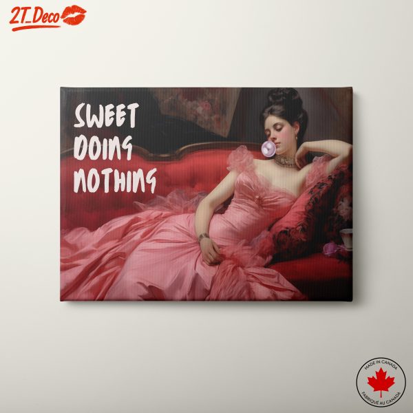 Sweet Doing Nothing - Contemporary Pop Art