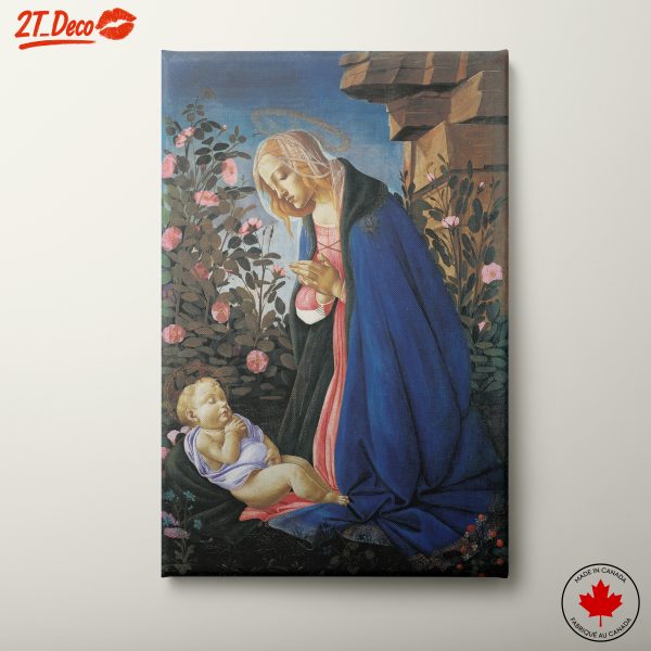 Devotional Virgin Mary with Child Artwork