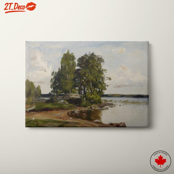 Tranquil Nature Landscape with Trees 2