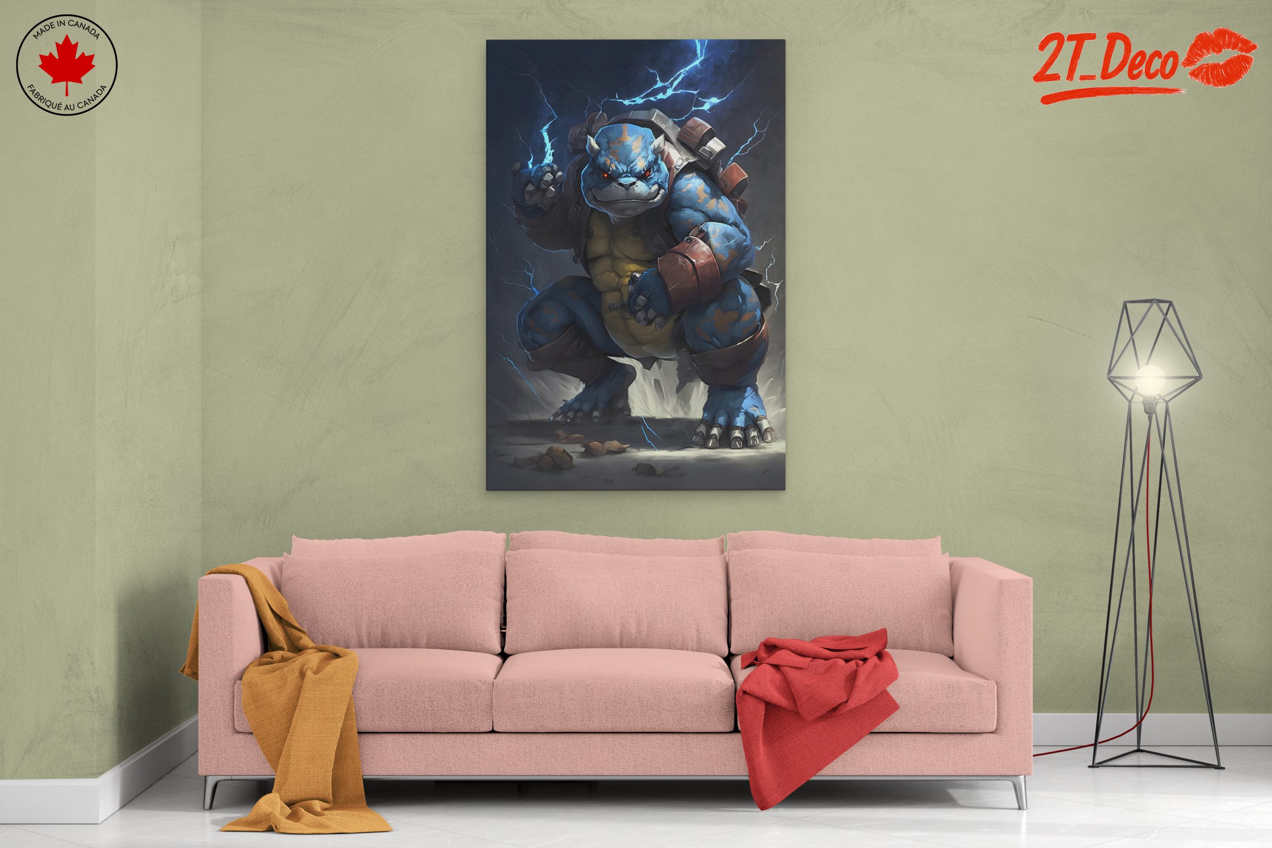 Powerful Dynamic Character Illustration - Image 2