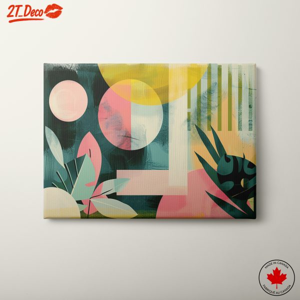 Vibrant Abstract Geometric Art 3