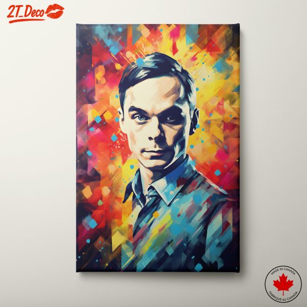 Vibrant and Artistic Abstract Portrait