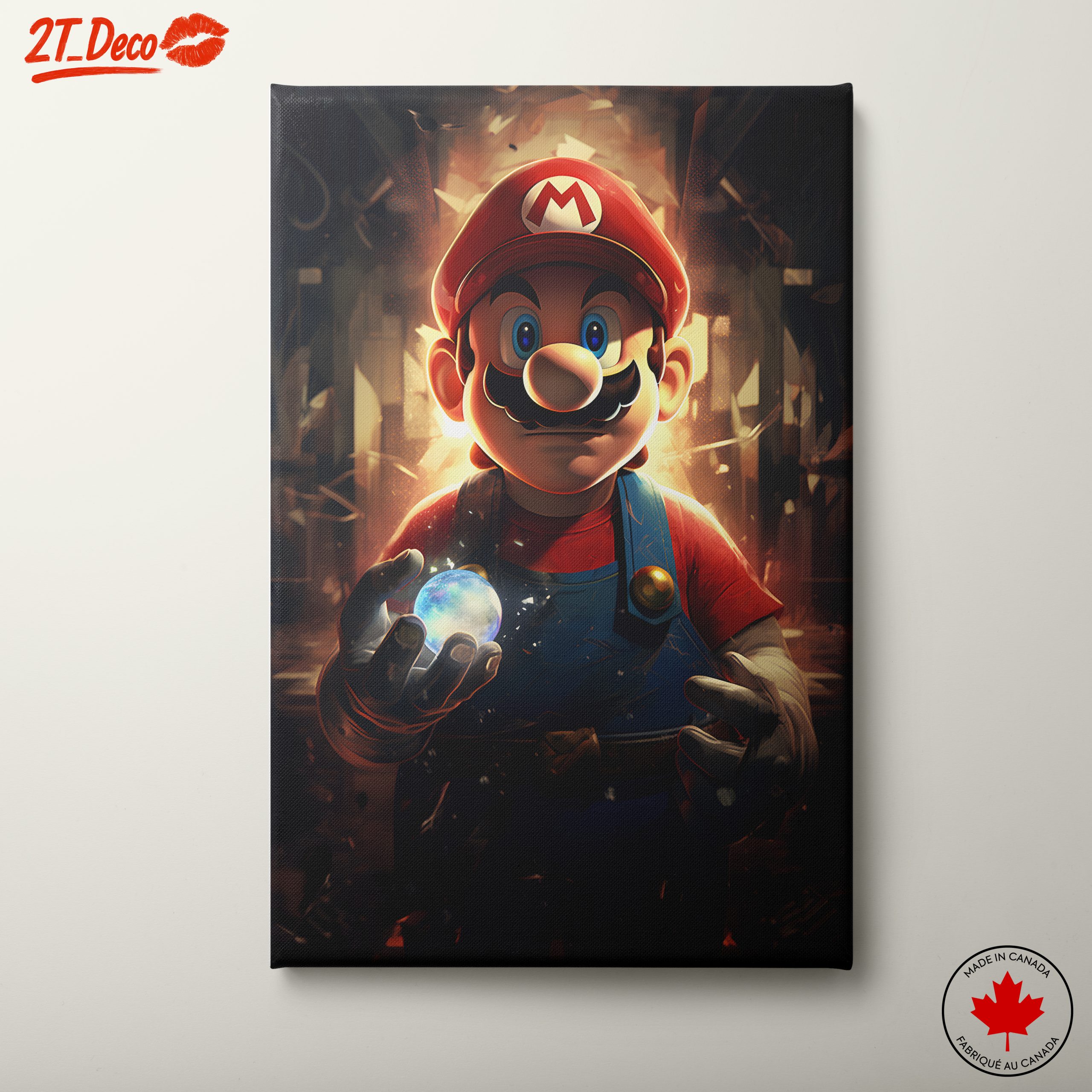 Heroic Animated Character Holding Sphere