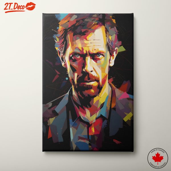 Vibrant Contemporary Character Portrait