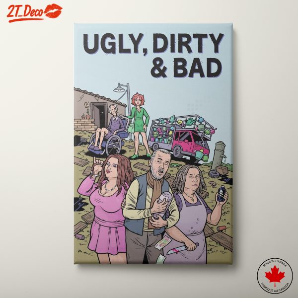 Contemporary Satirical Artwork Featuring Characters