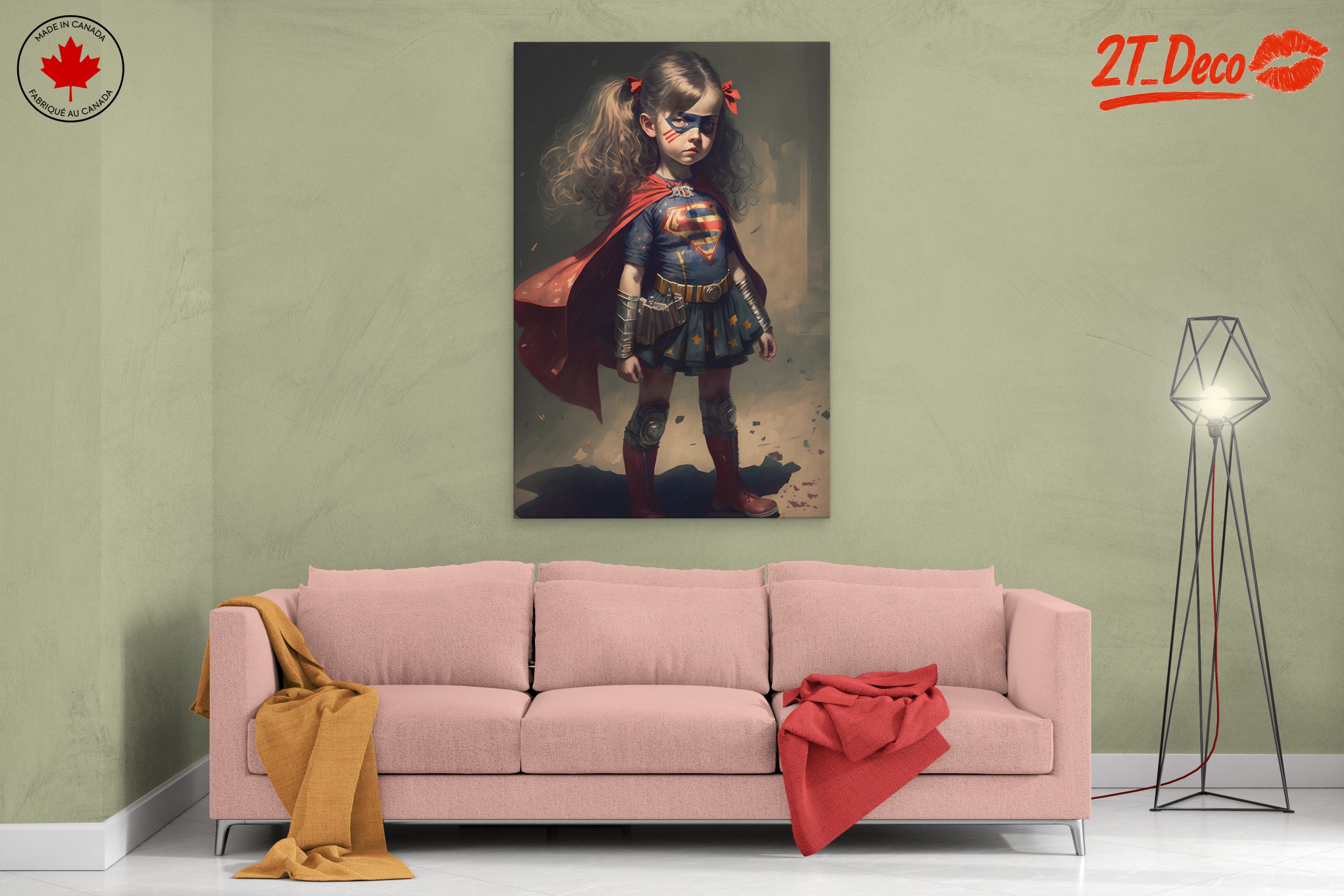 Empowered Young Superhero Character Art - Image 2