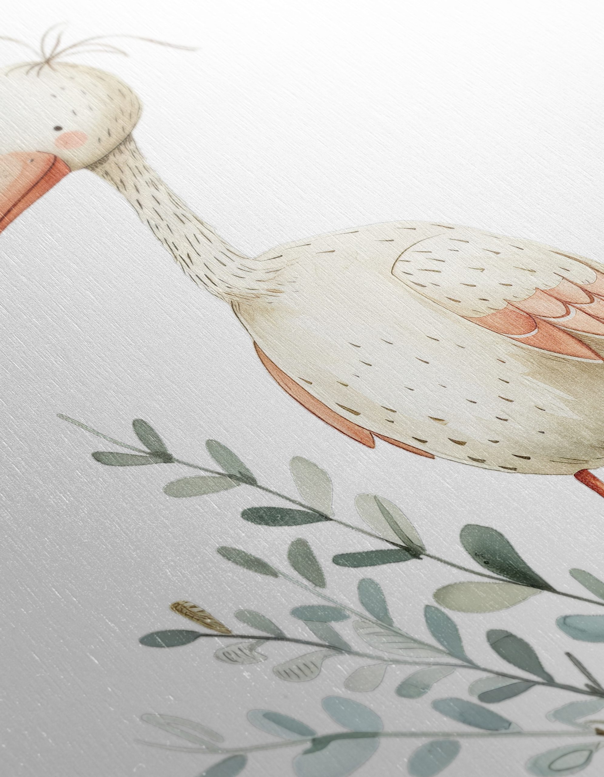 Whimsical Stork Artwork for Kids - Image 12