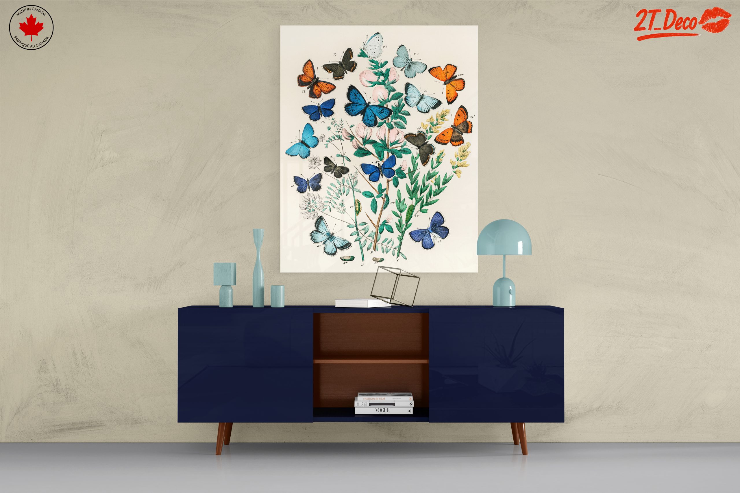 Beautiful Botanical Butterfly Illustrations - Image 8