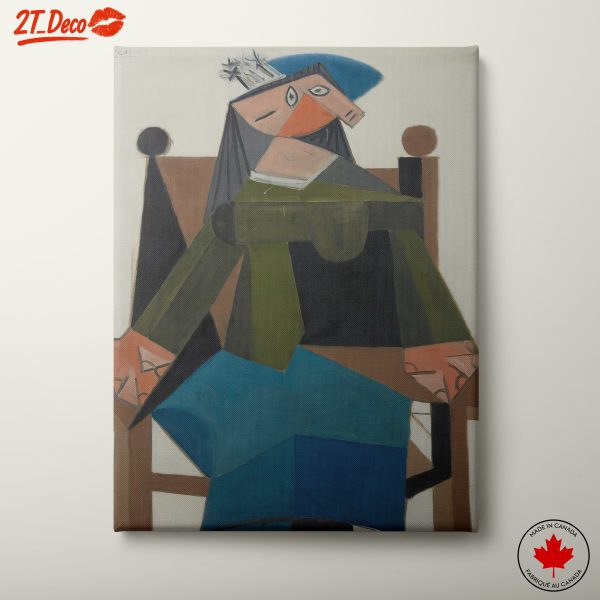 Abstract Contemporary Portrait of a Woman