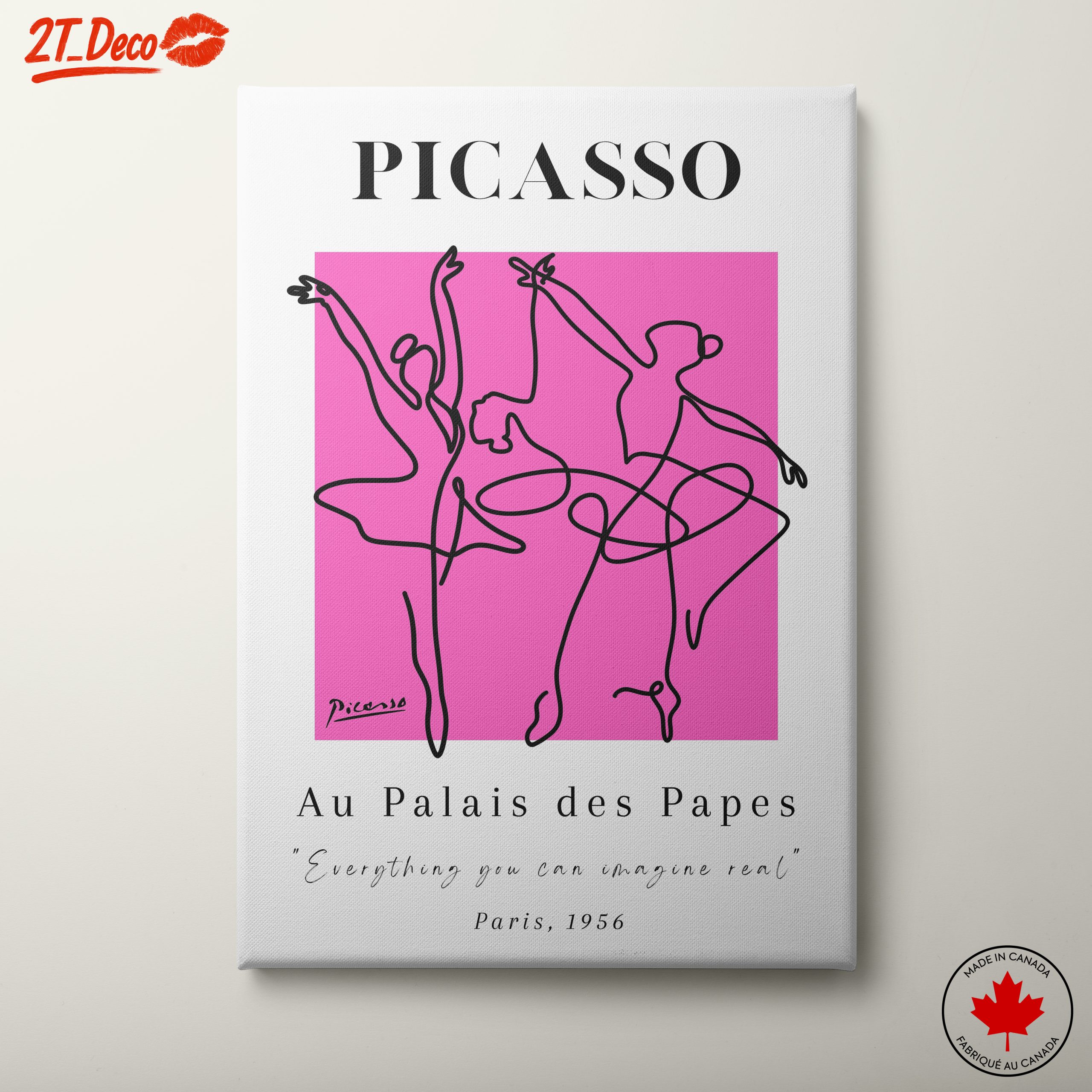 Contemporary Dance Inspired Art by Picasso