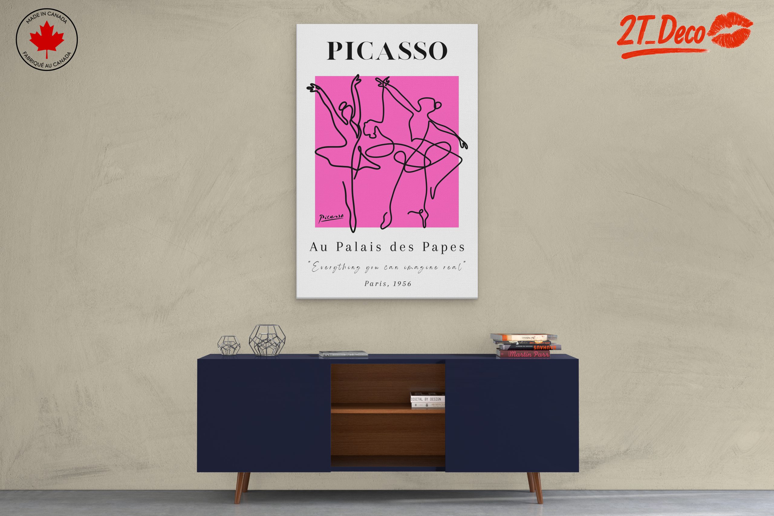 Contemporary Dance Inspired Art by Picasso - Image 3