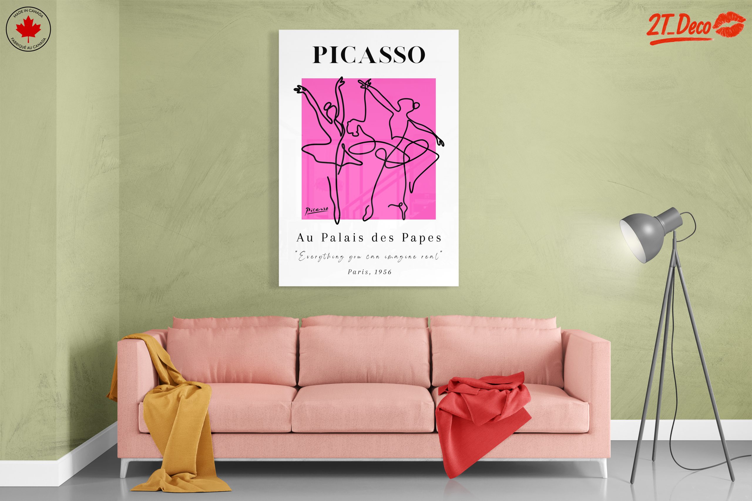 Contemporary Dance Inspired Art by Picasso - Image 7
