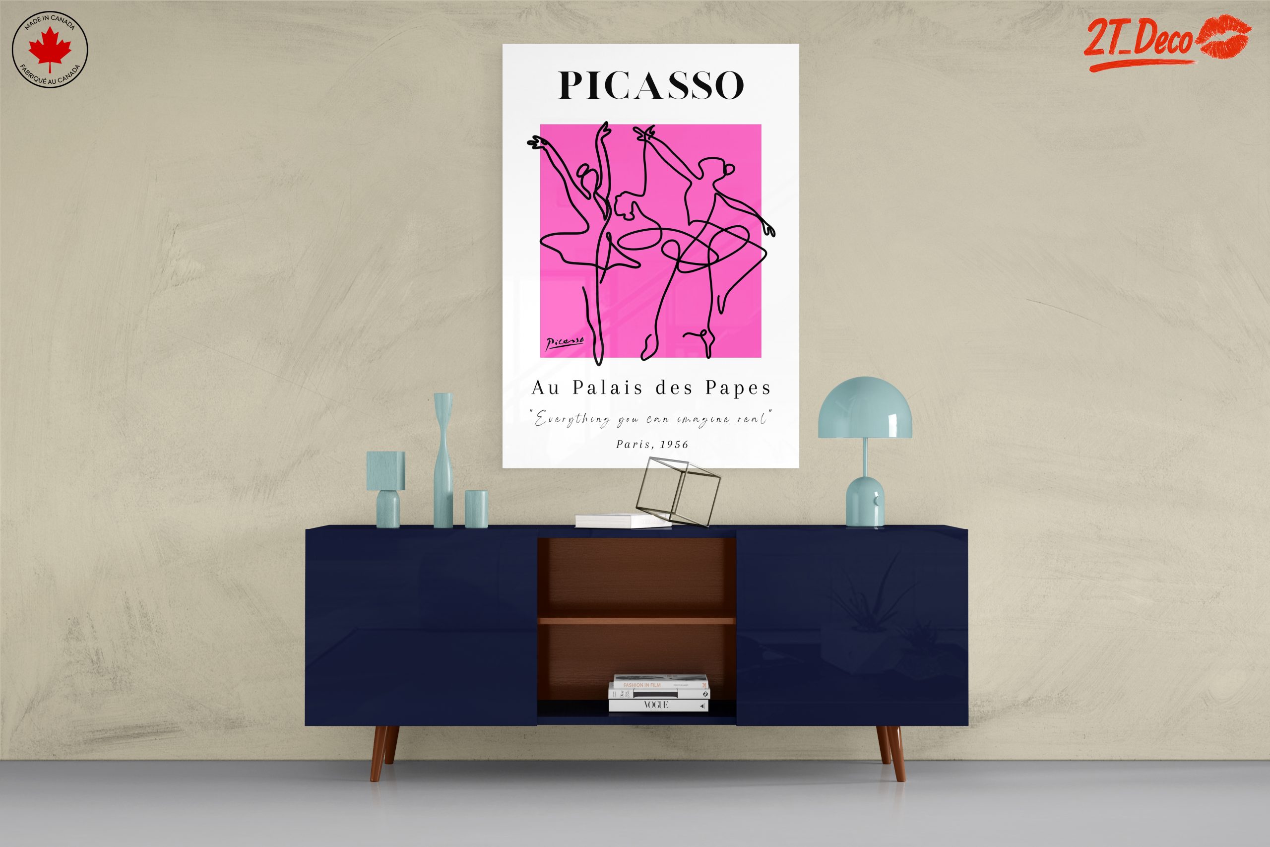 Contemporary Dance Inspired Art by Picasso - Image 8