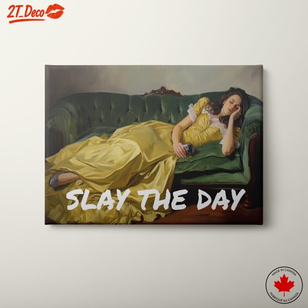 Elegant Contemporary Portrait of a Sleeping Woman