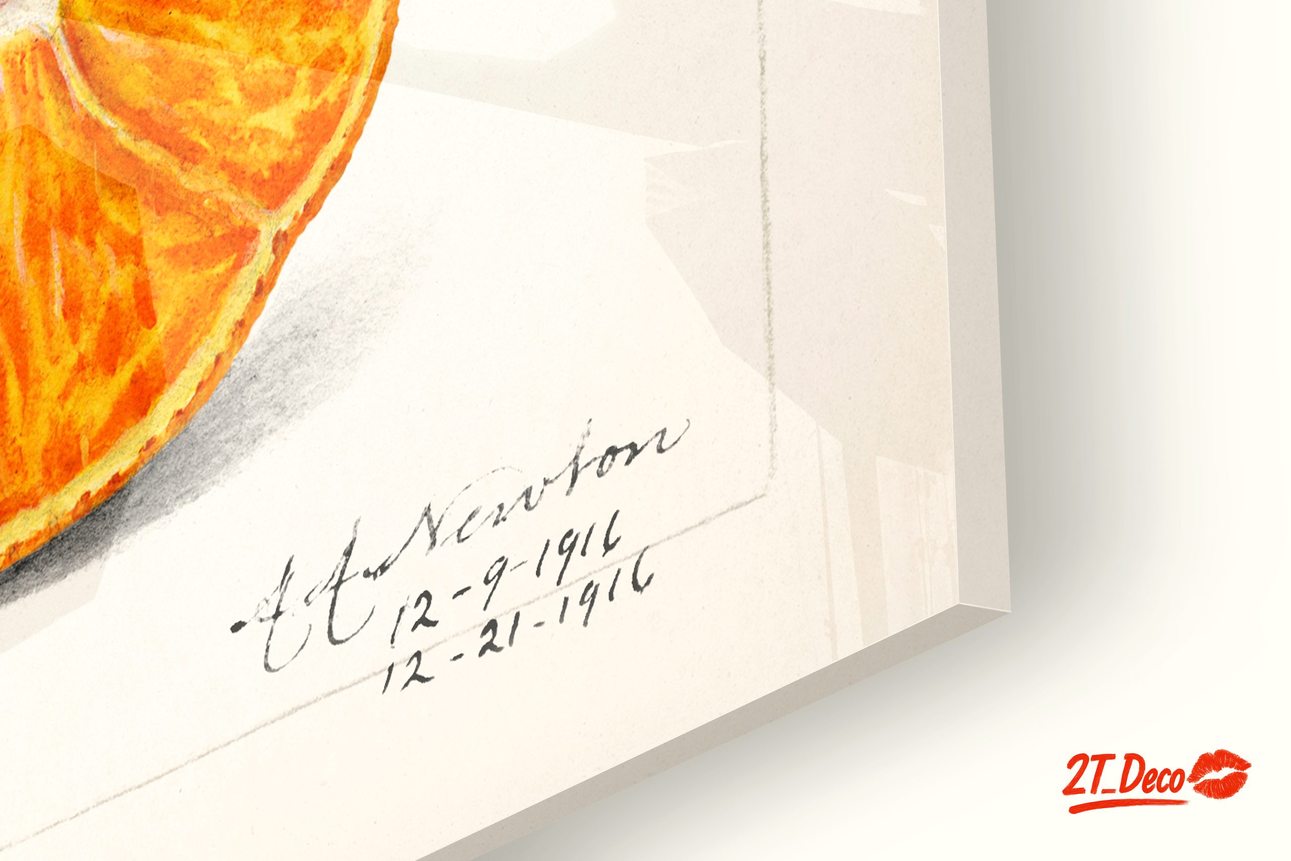 Stylized Satsuma Orange Illustration - Image 9