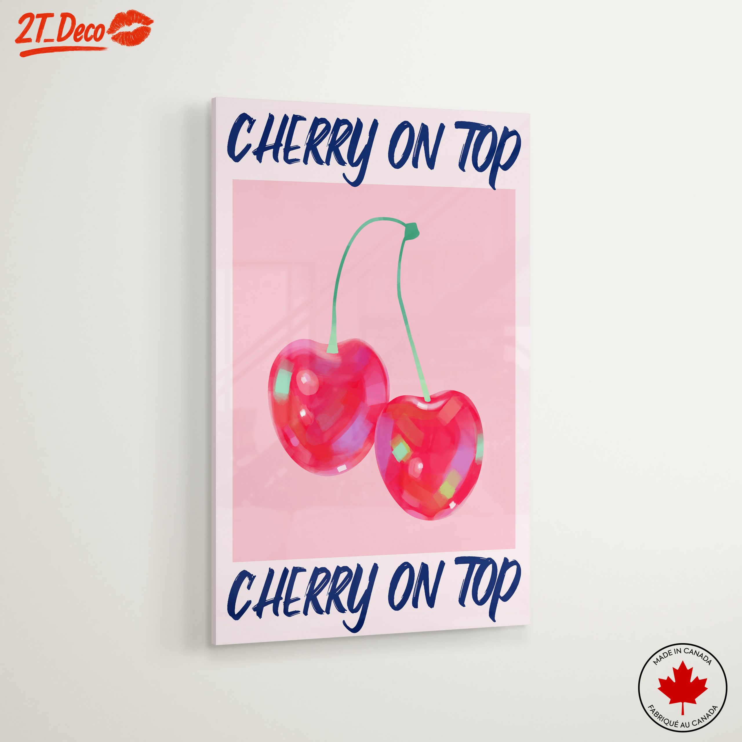 Cherry On Top Abstract Food Art - Image 6