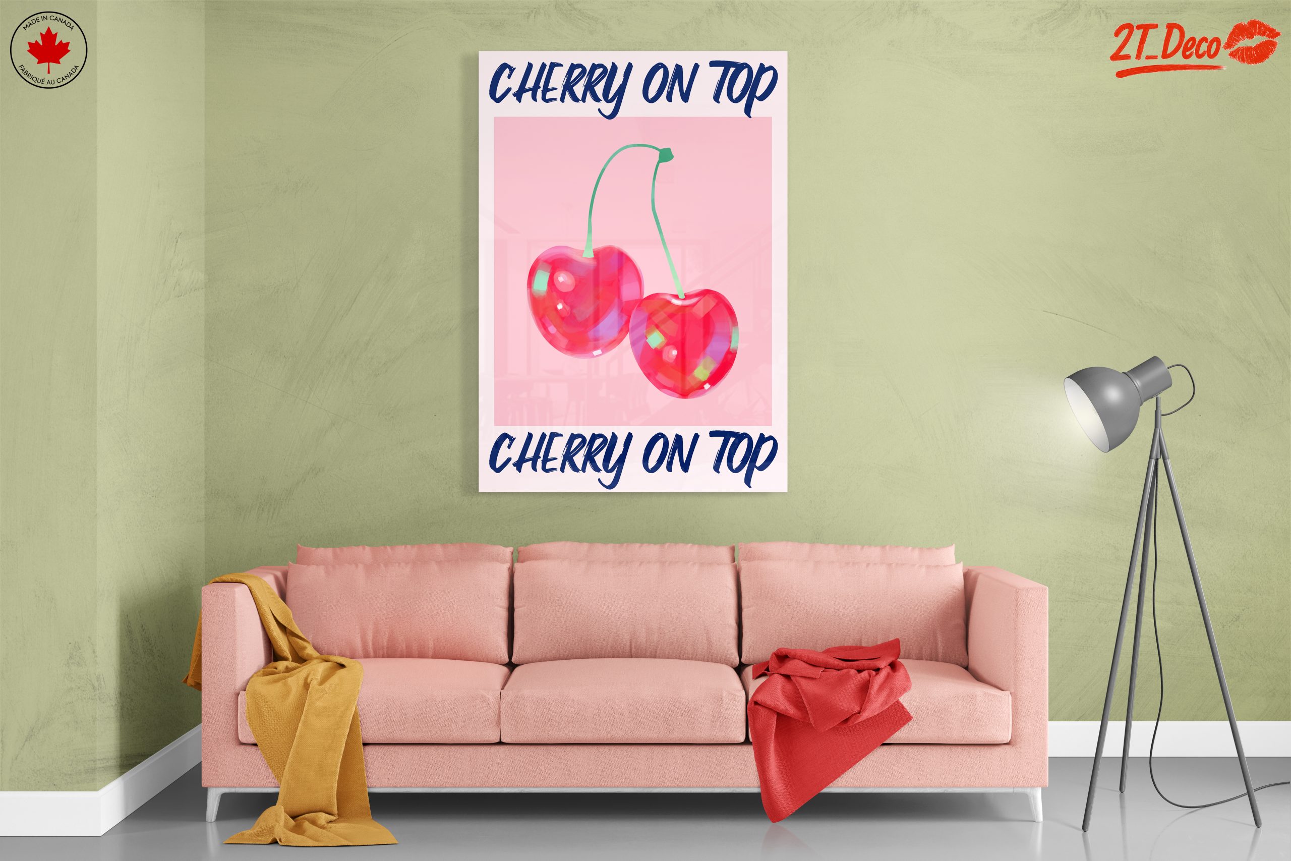 Cherry On Top Abstract Food Art - Image 7
