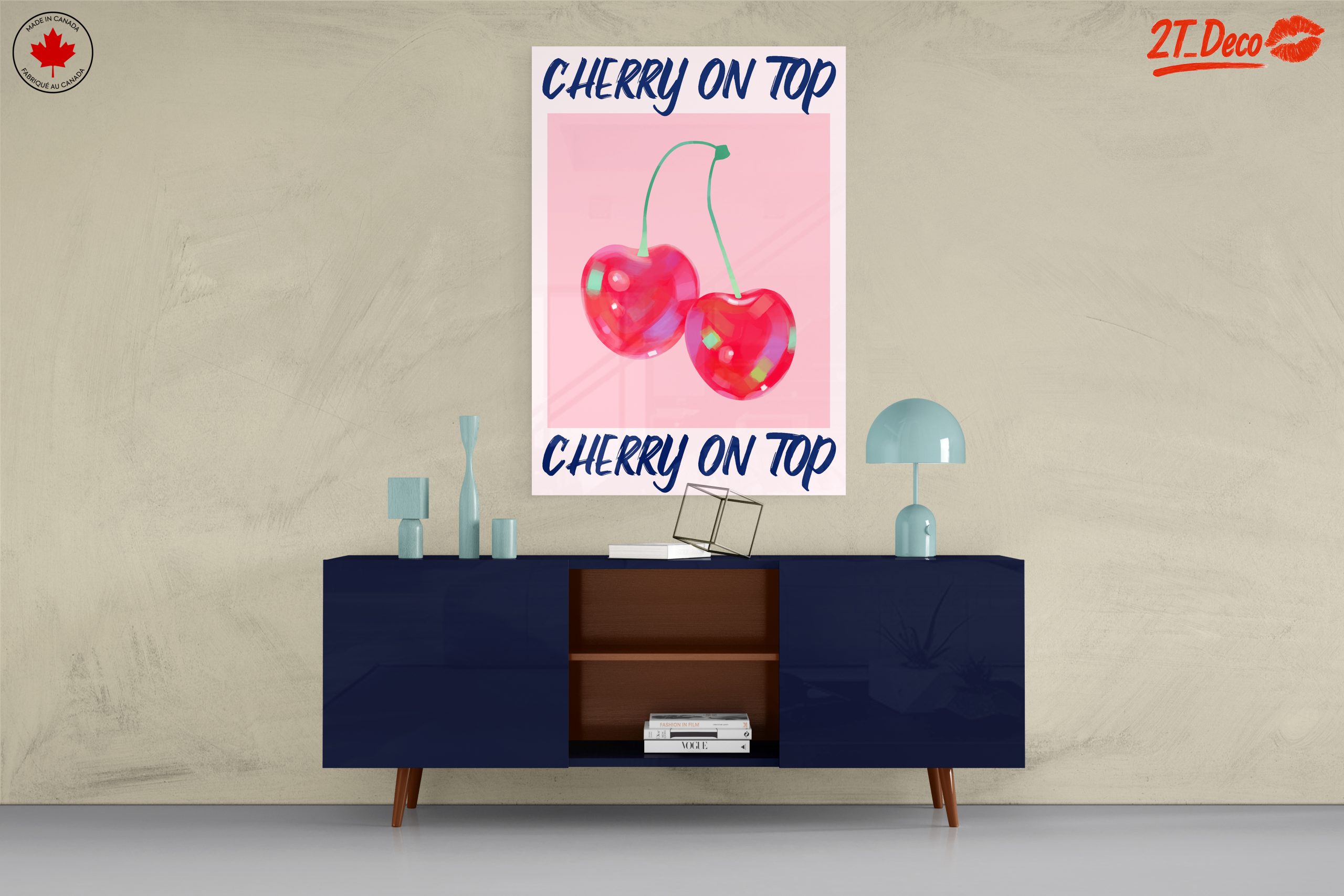 Cherry On Top Abstract Food Art - Image 8