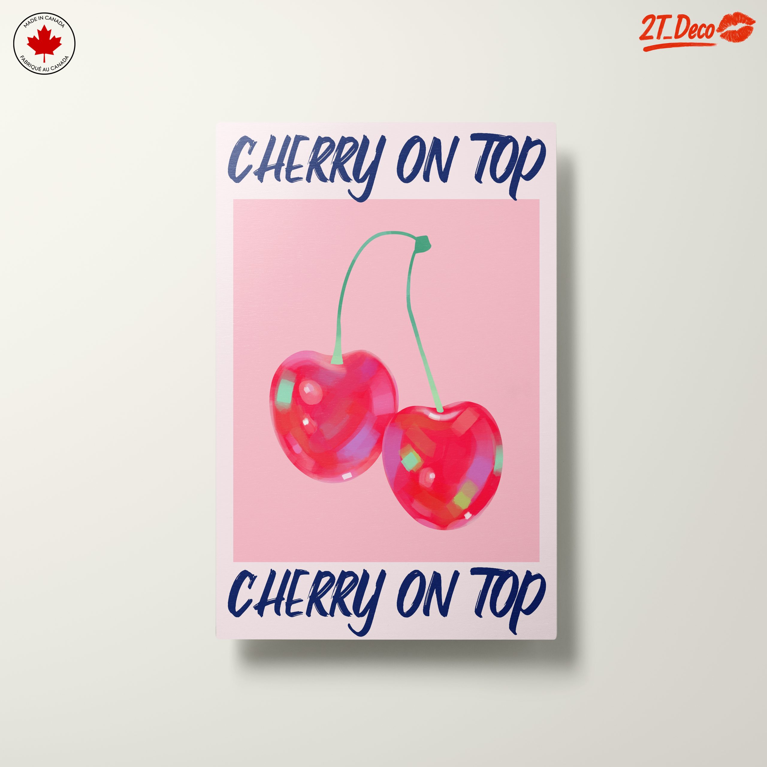 Cherry On Top Abstract Food Art - Image 10