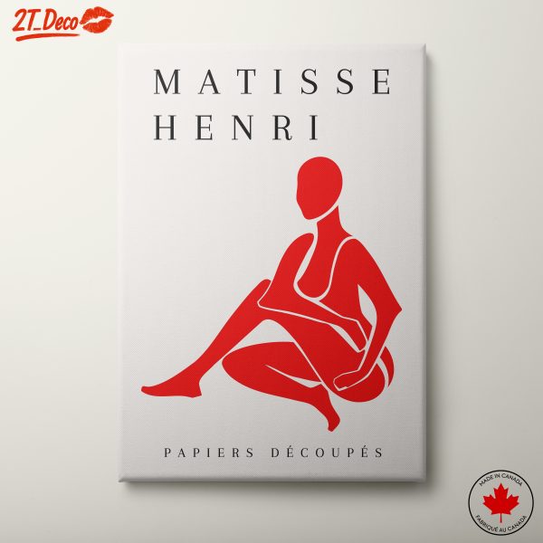 Henri Matisse Inspired Contemporary Portrait