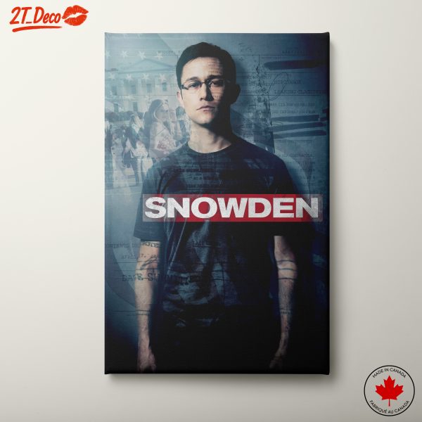 Snowden Documentary Portrait Art