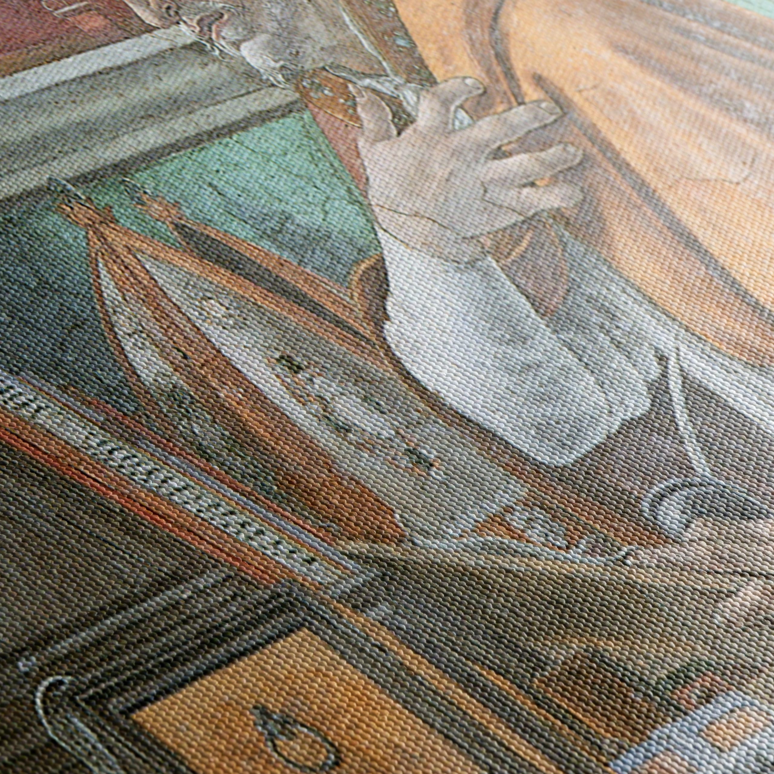 Thoughtful Classical Figure Surrounded by Books - Image 5