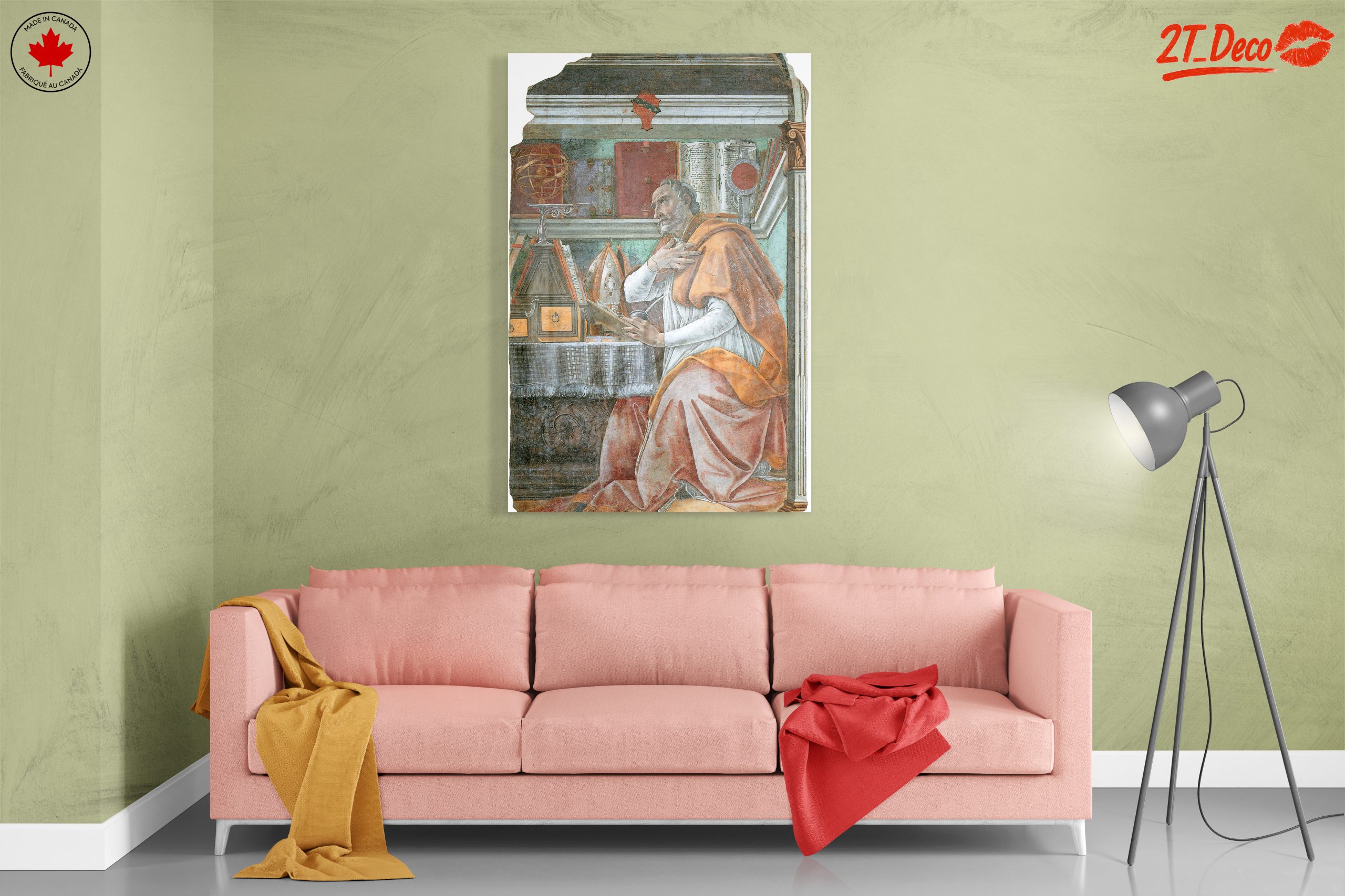 Thoughtful Classical Figure Surrounded by Books - Image 7
